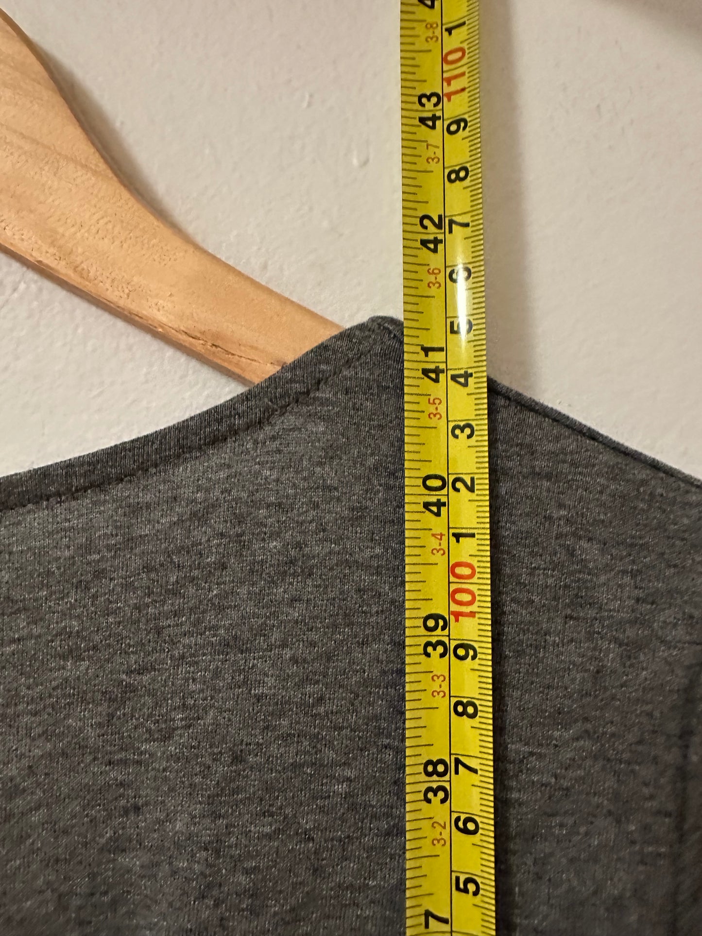 Boden Napoli Elastic Waist Dress in Gray | Size 8