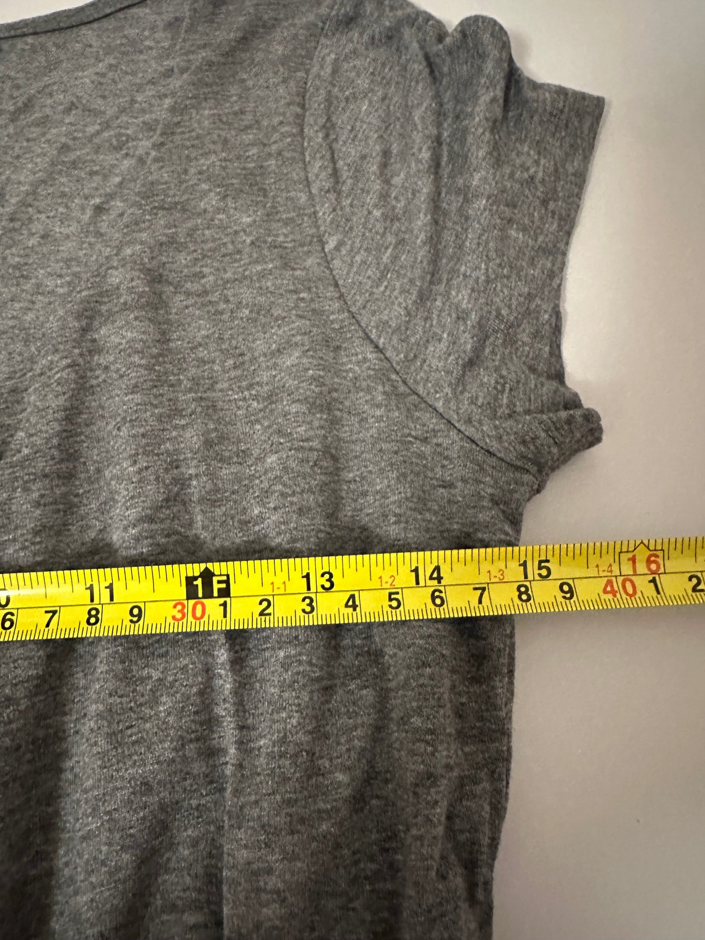 Boden Napoli Elastic Waist Dress in Gray | Size 8