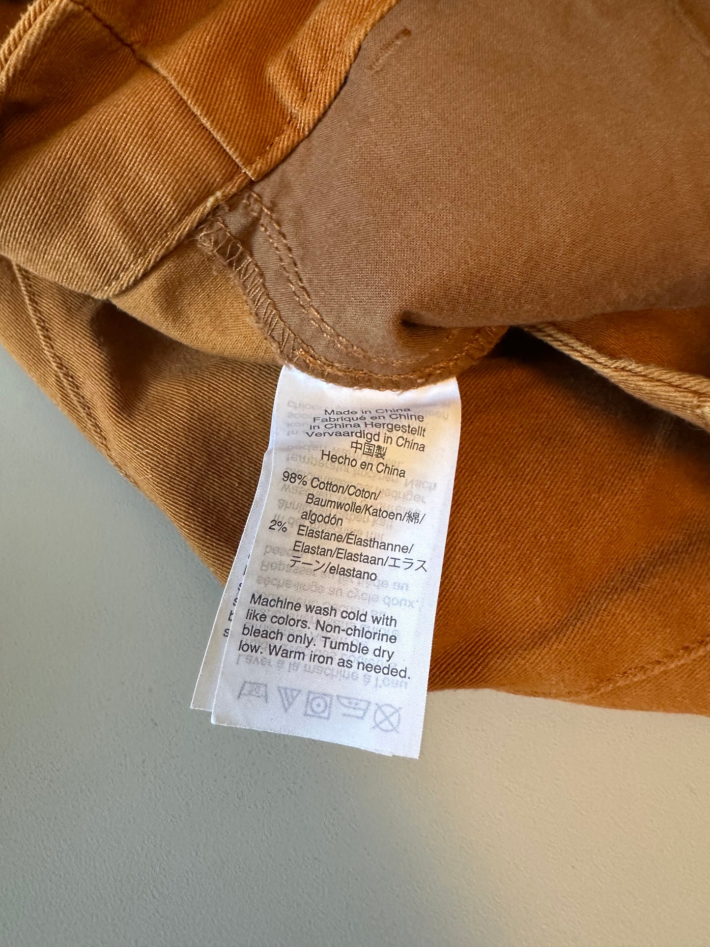 Madewell Pleated Wide Leg Brown High Rise Cropped Pants | Size 6