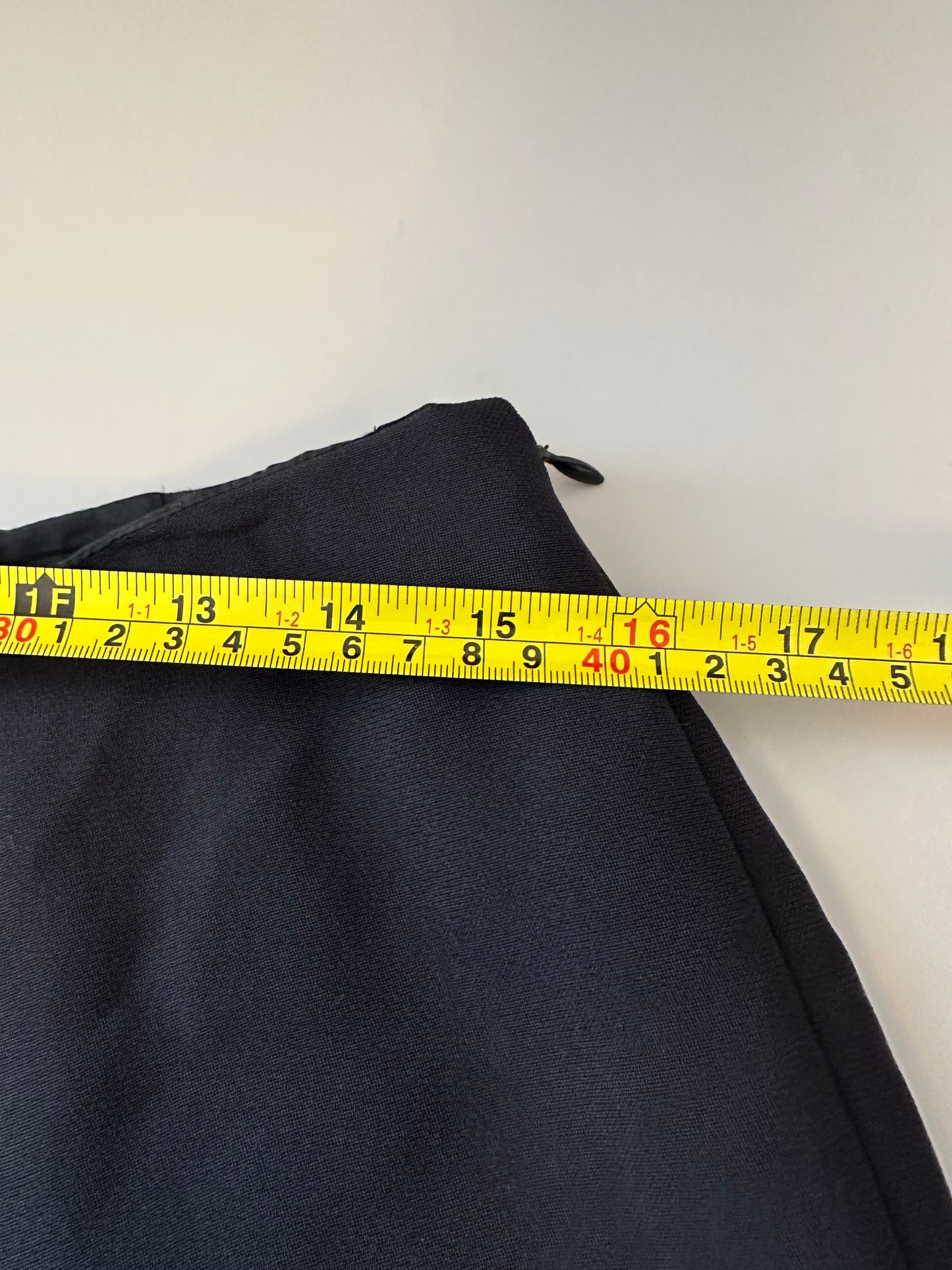 LOFT Classic Black Flat Front Trousers | Size 10 P