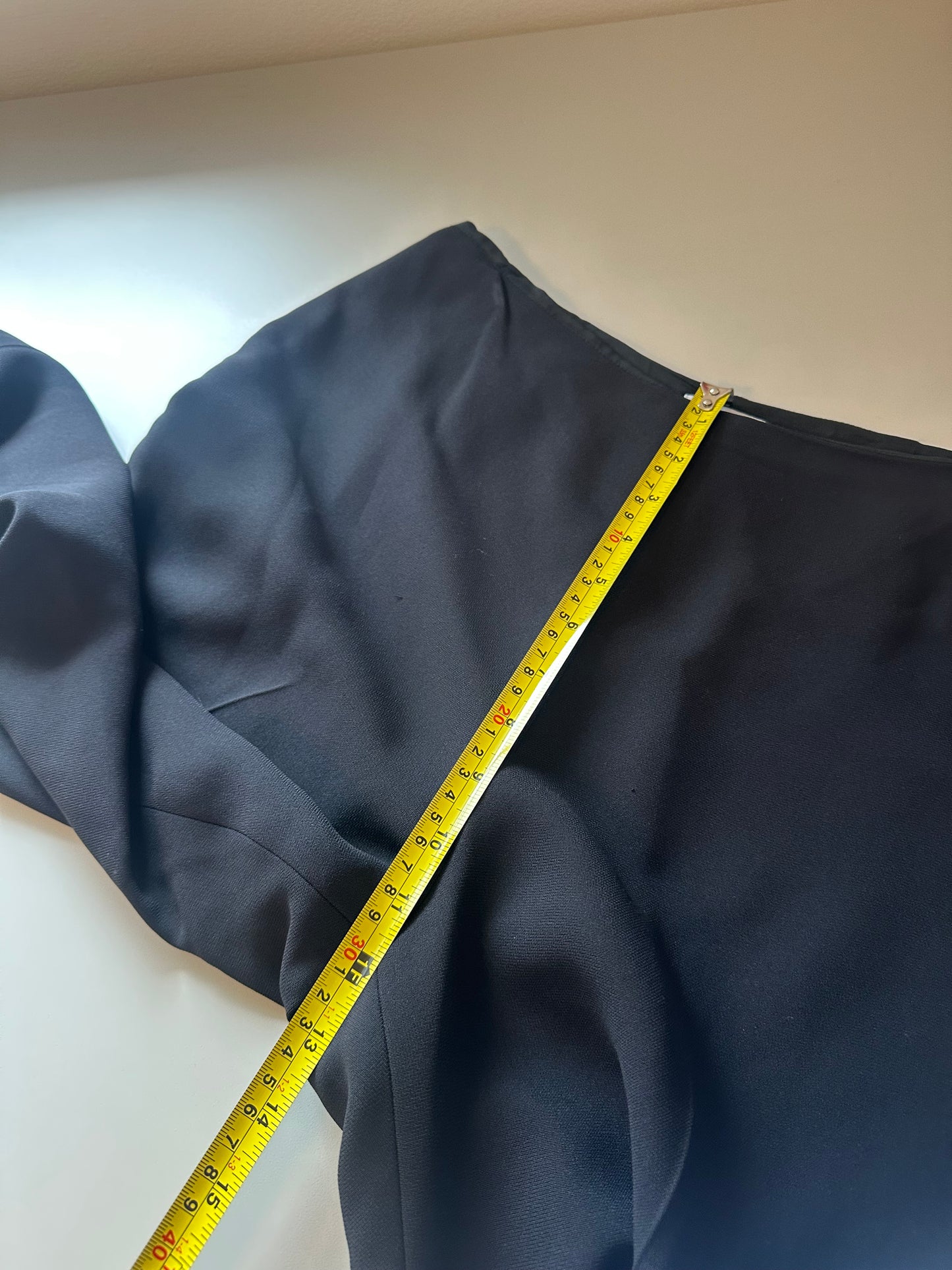 LOFT Classic Black Flat Front Trousers | Size 10 P