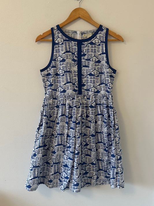 Mata Traders Summerhouses Cotton Dress | Size Medium