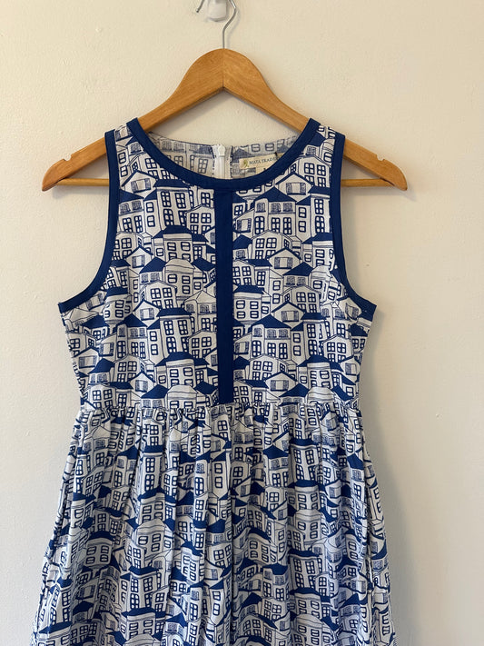Mata Traders Summerhouses Cotton Dress | Size Medium
