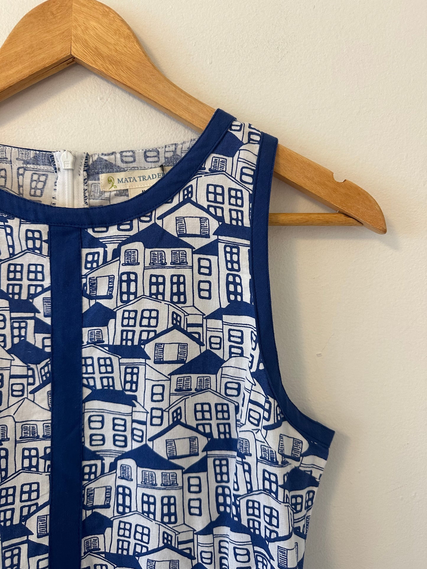 Mata Traders Summerhouses Cotton Dress | Size Medium