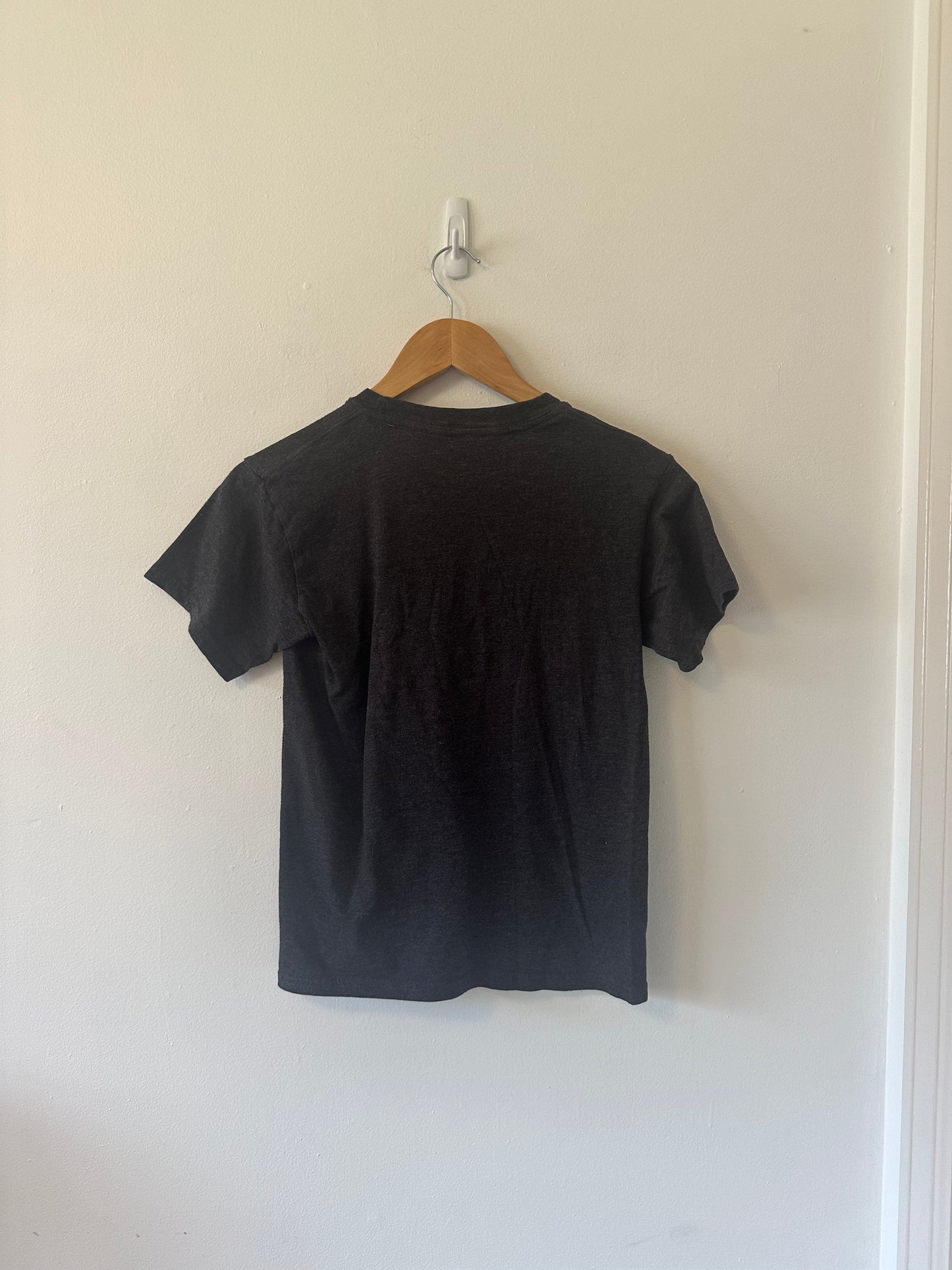 Nirvana Gray and Neon Graphic Short Sleeve T-Shirt