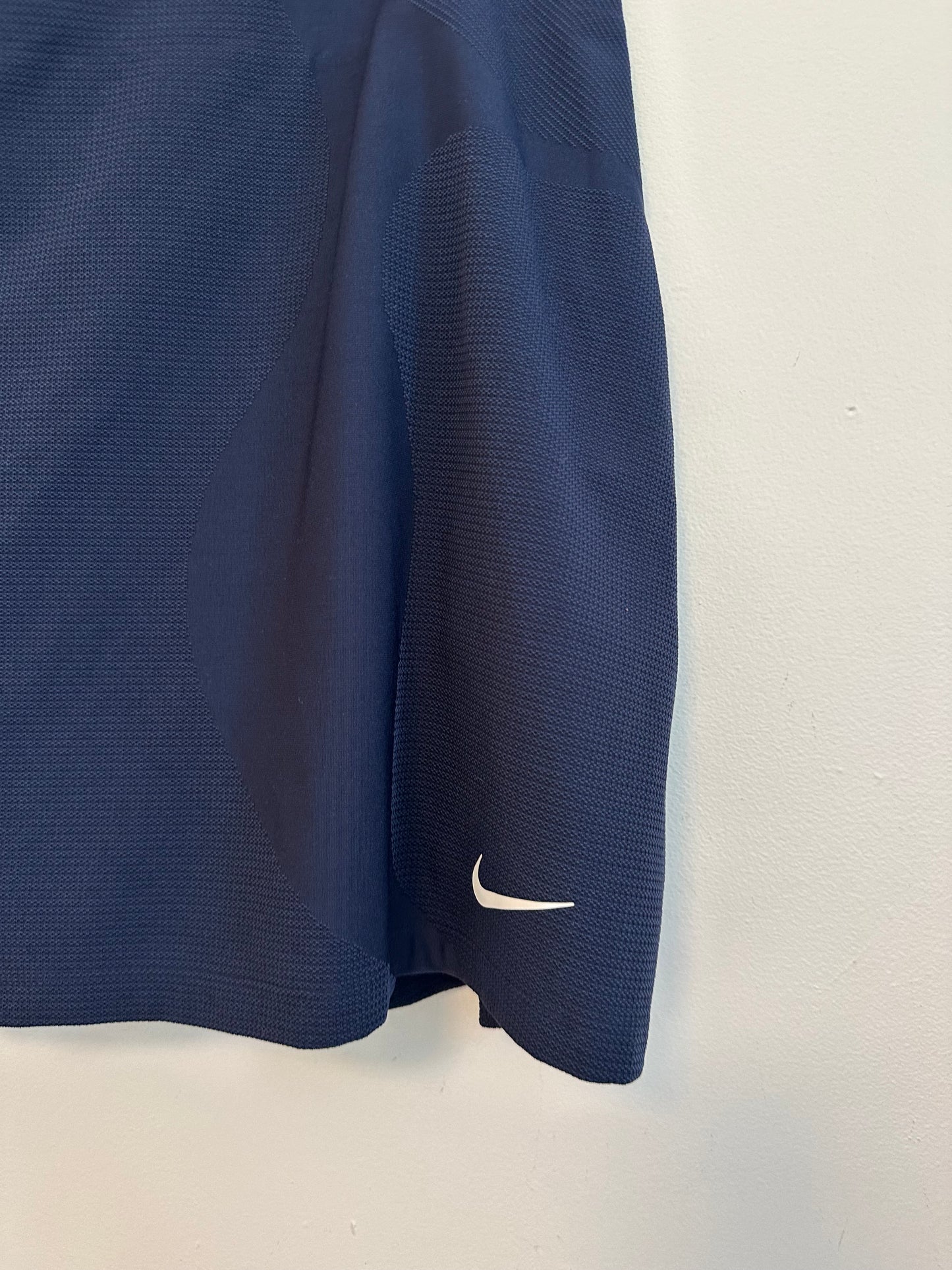 Nike Dri-FIT Navy Blue Engineered Knit Tennis Athletic Skort | Size XL