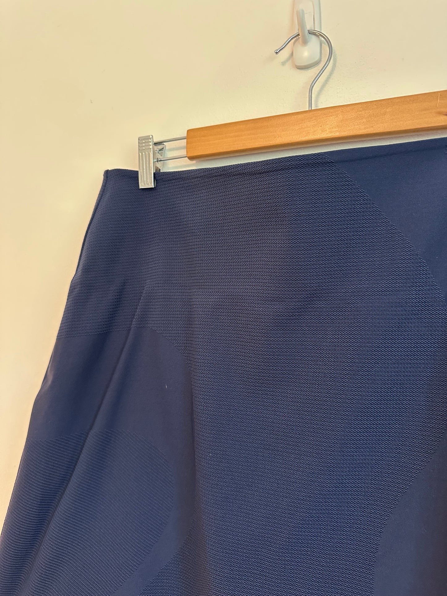 Nike Dri-FIT Navy Blue Engineered Knit Tennis Athletic Skort | Size XL