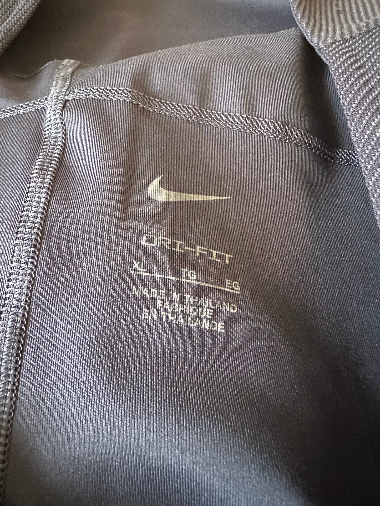 Nike Dri-FIT Navy Blue Engineered Knit Tennis Athletic Skort | Size XL
