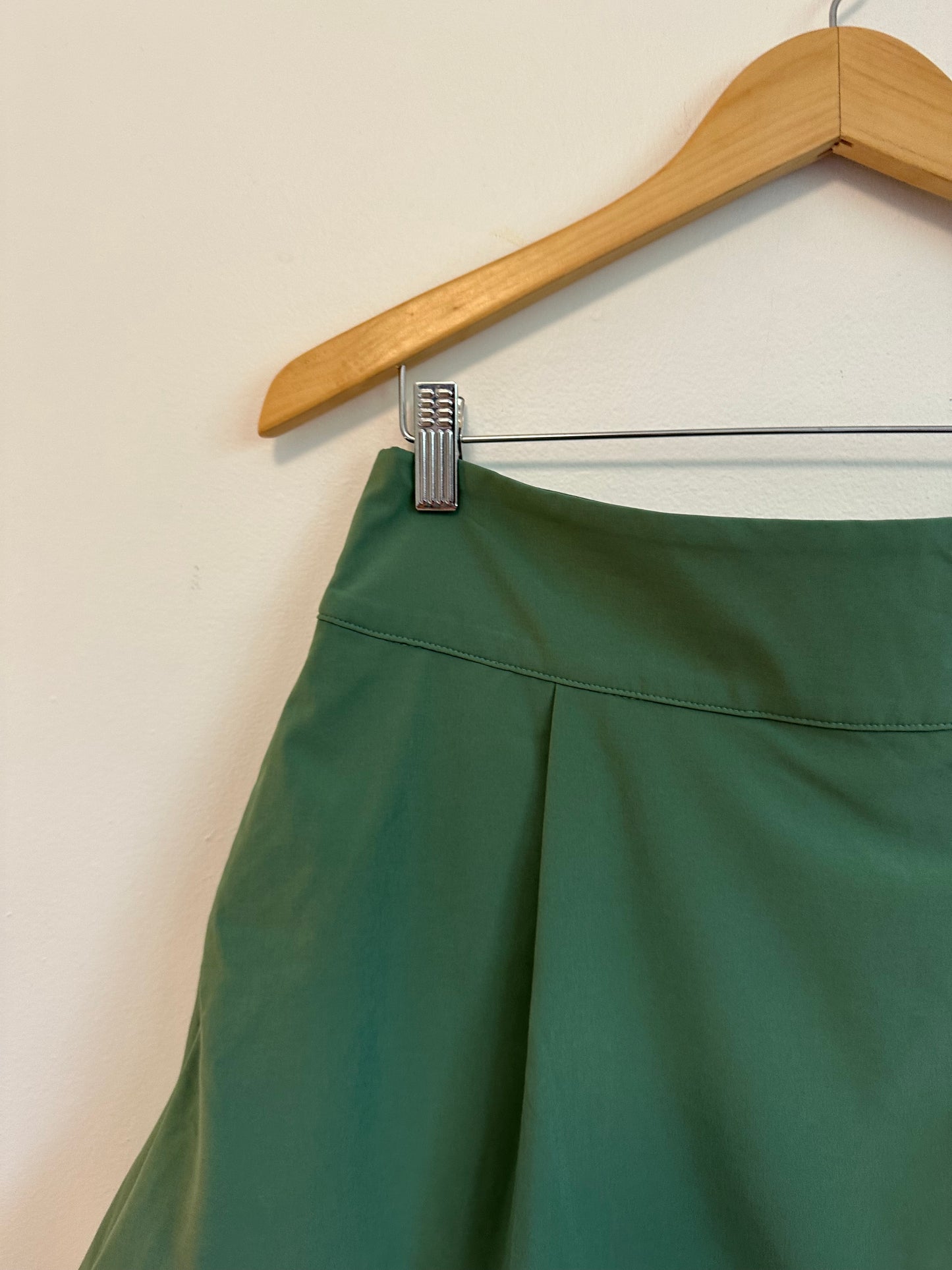 Callia Green Striped Pleated Athletic Golf Tennis Skort | Size 12