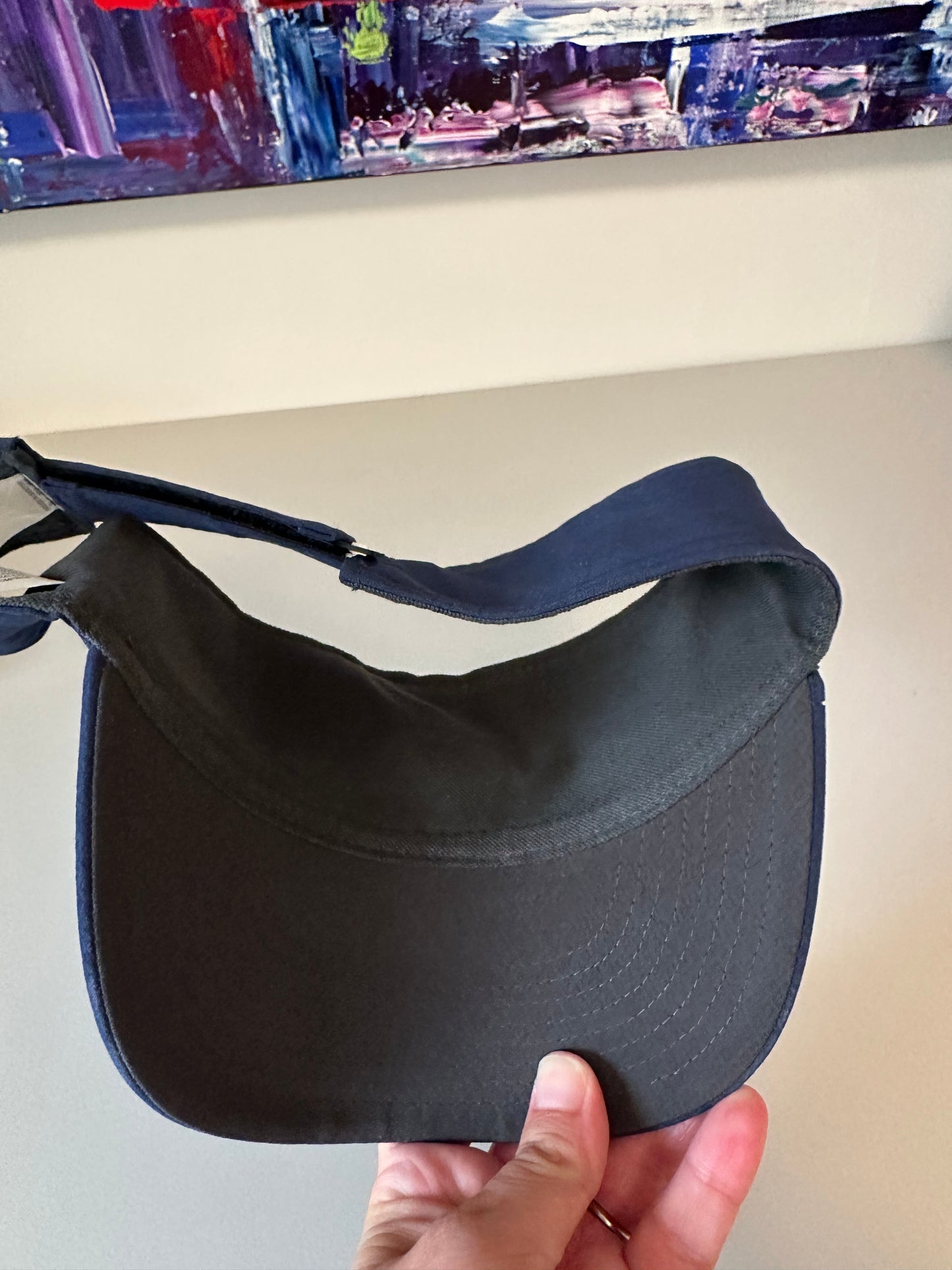 Nike Ace Visor in Navy Blue Dri-FIT | Size S/M