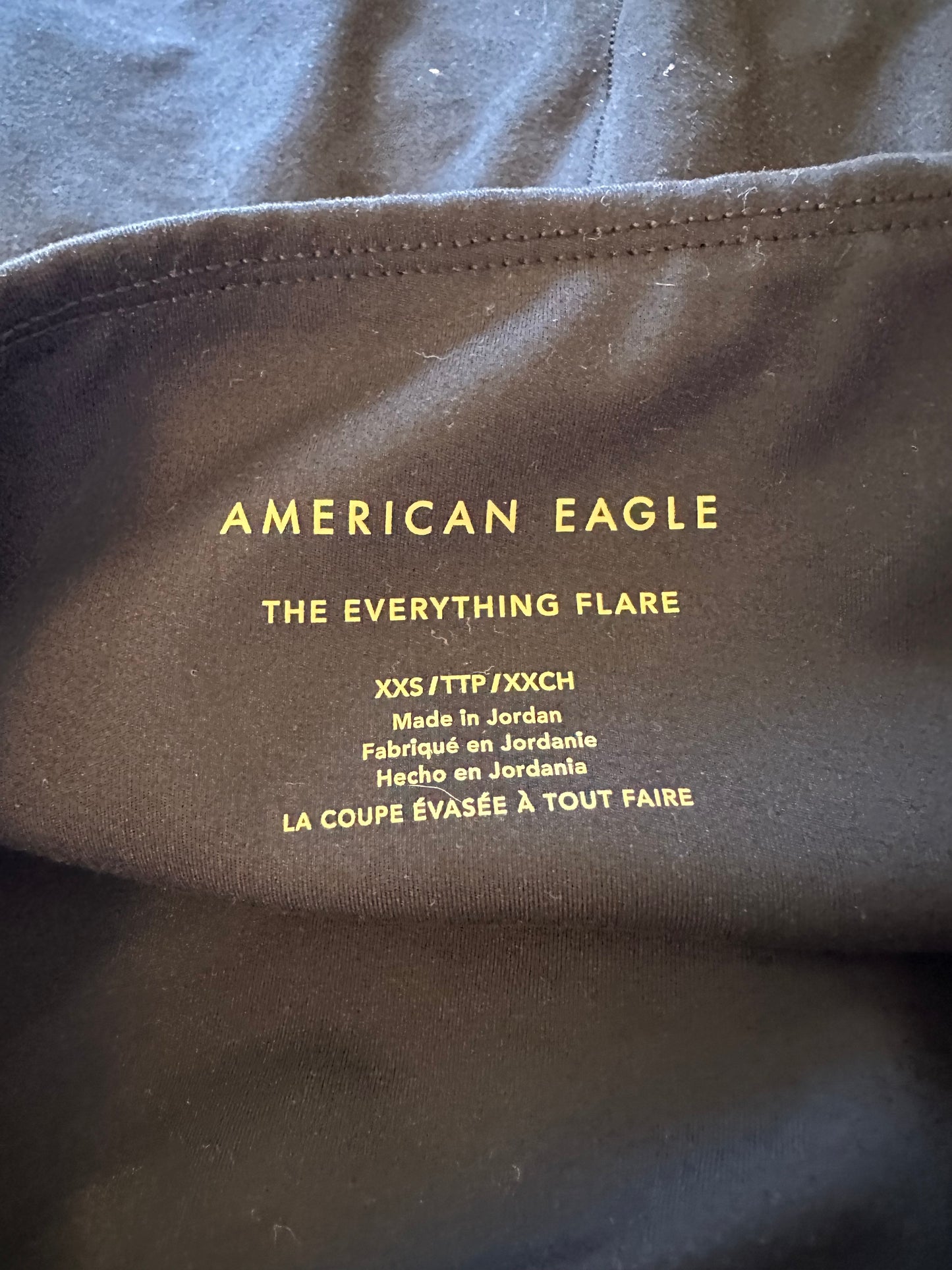 AE American Eagle The Everything High Waisted Flare Legging | Size XXS