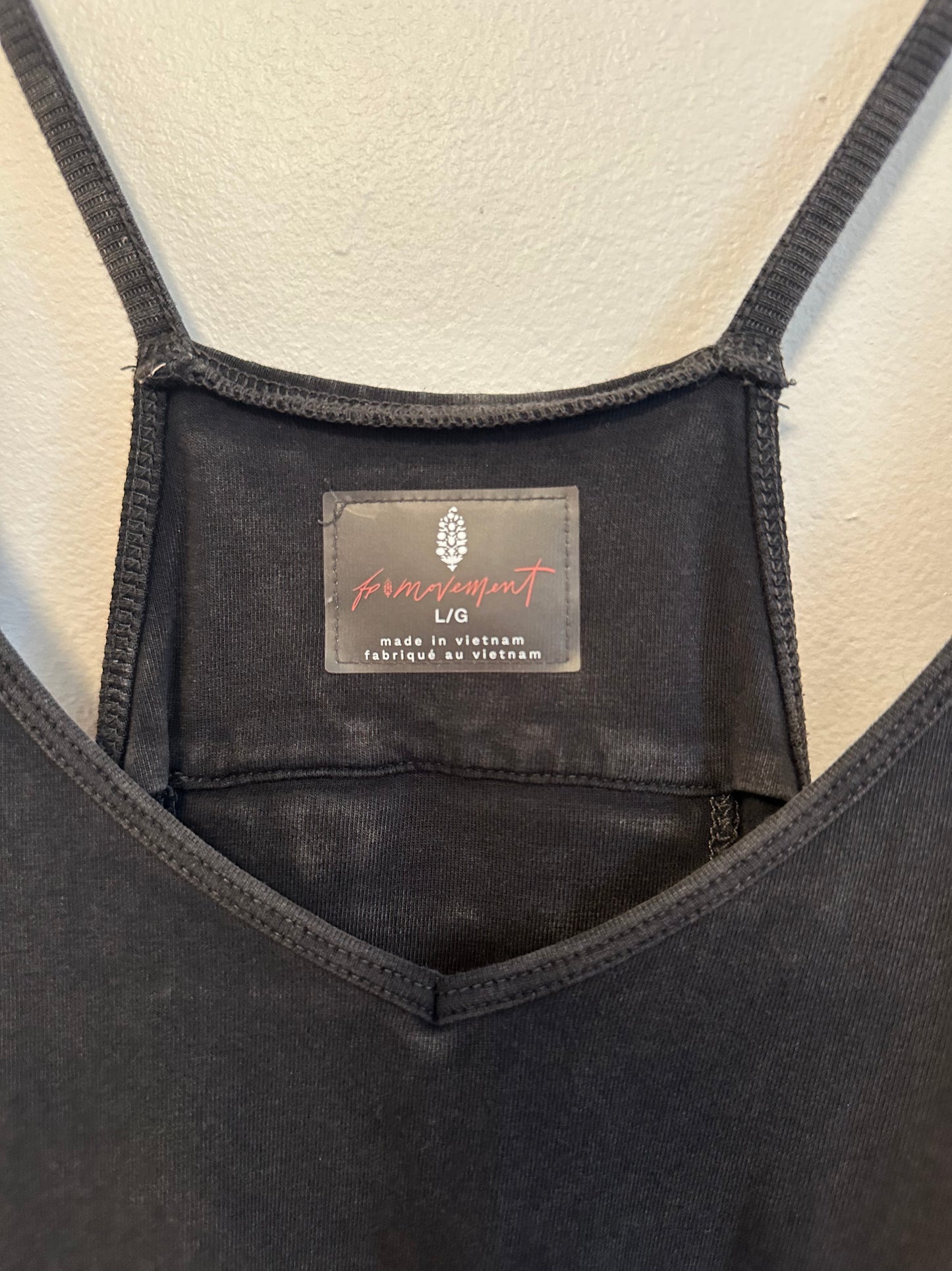 FP Movement x Free People Hot Shot Jumpsuit in Washed Charcoal | SIze Large