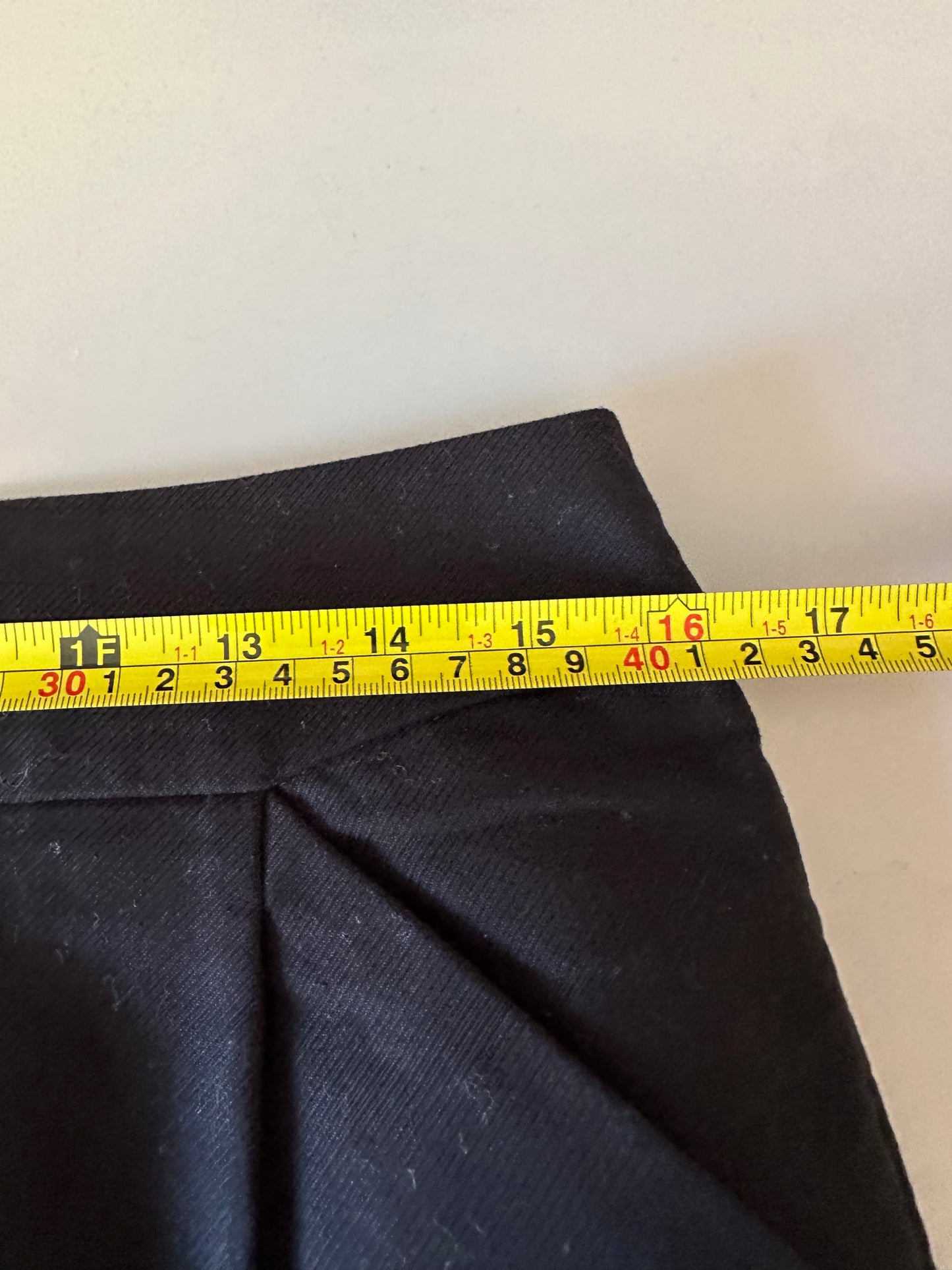 J. Crew The Pencil Skirt in Black Cotton Twill | Size 10