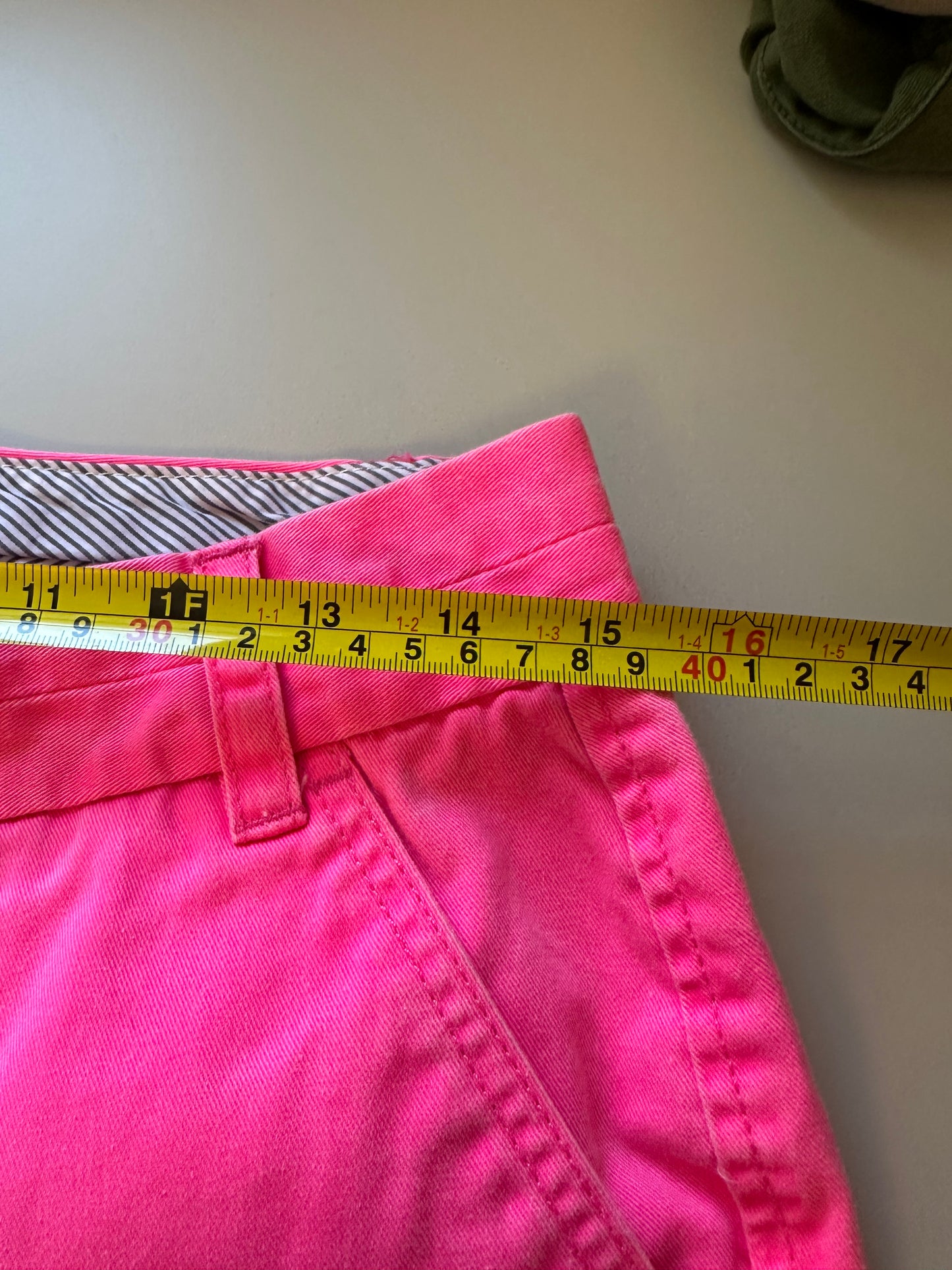 J. Crew Bright Pink Classic Chino Shorts | Size 6