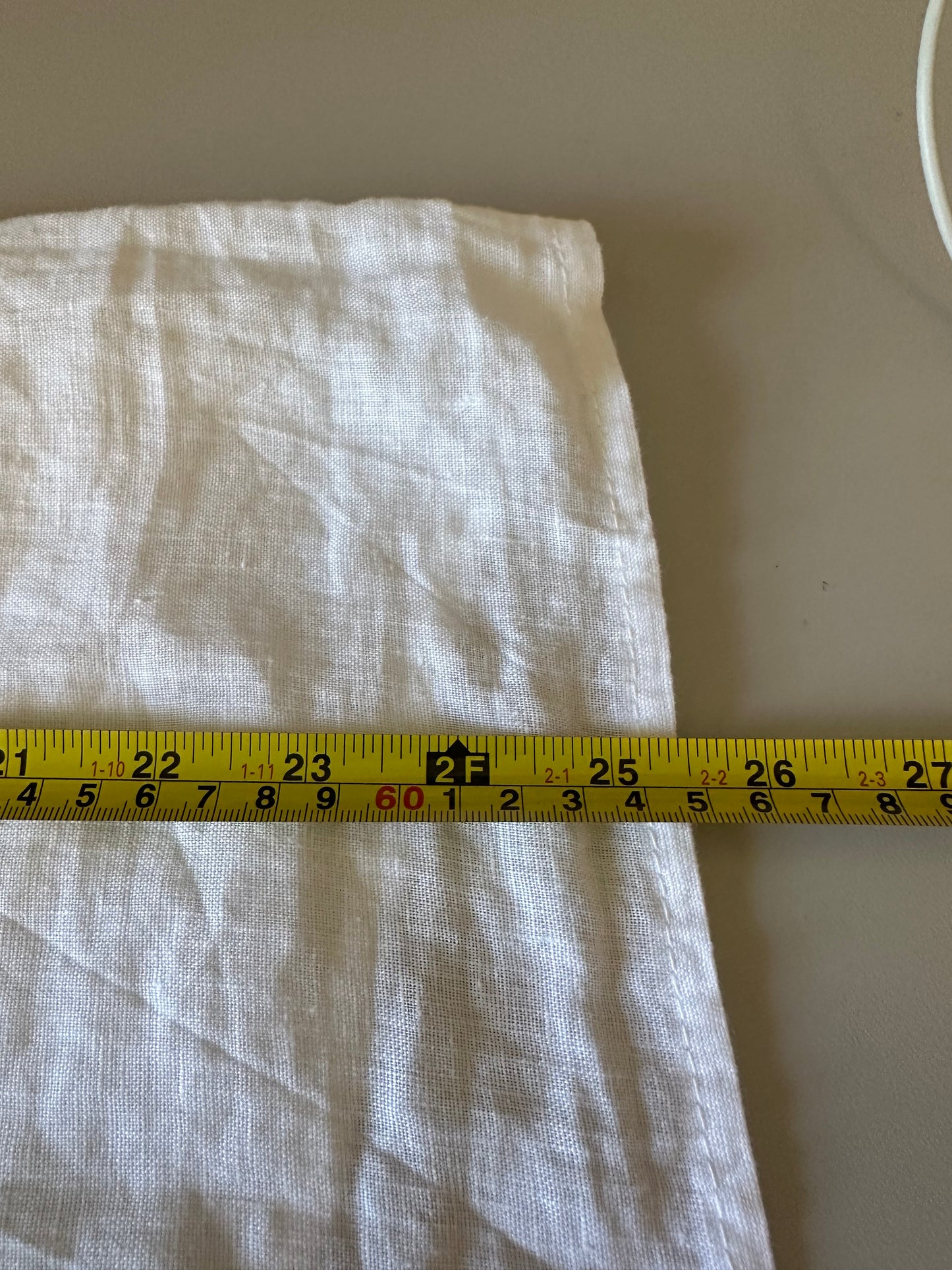 Bellambra White Linen Ruffle Sleeve Tank Top | Size Medium