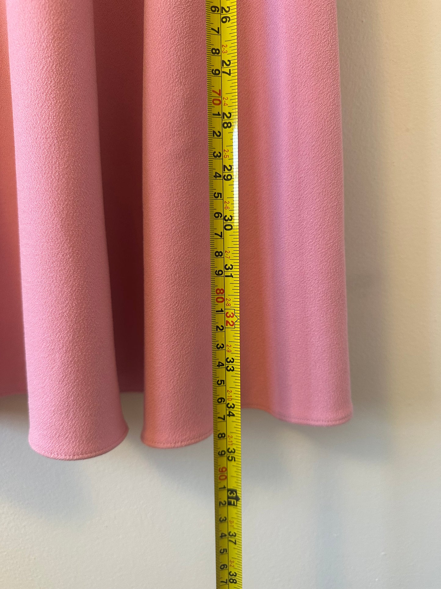 Shoshanna NWT Bubble Gum Pink Dara Crepe Bell Sleeve Dress | Size 6
