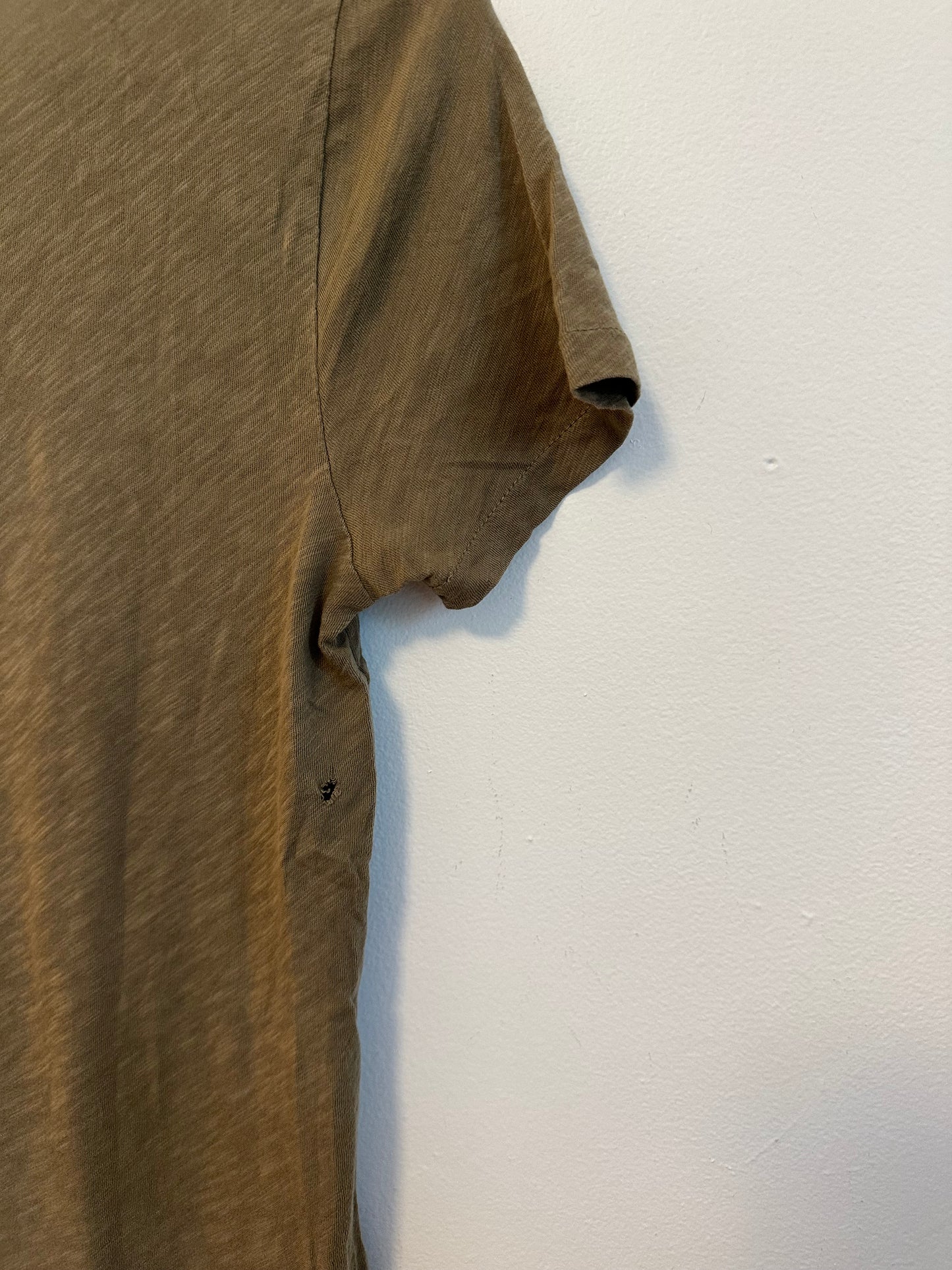 J. Crew Vintage Cotton T-Shirt I  Olive Green | Size Medium