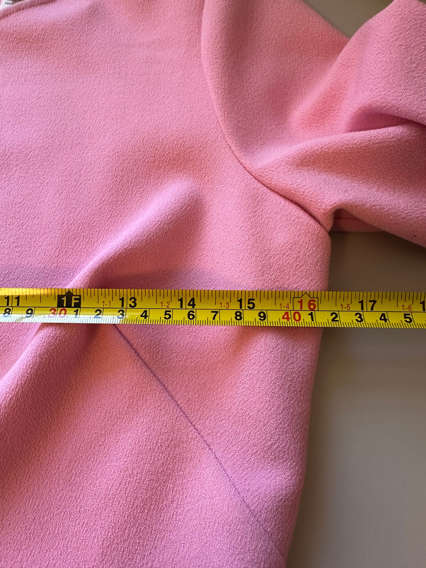 Shoshanna NWT Bubble Gum Pink Dara Crepe Bell Sleeve Dress | Size 6