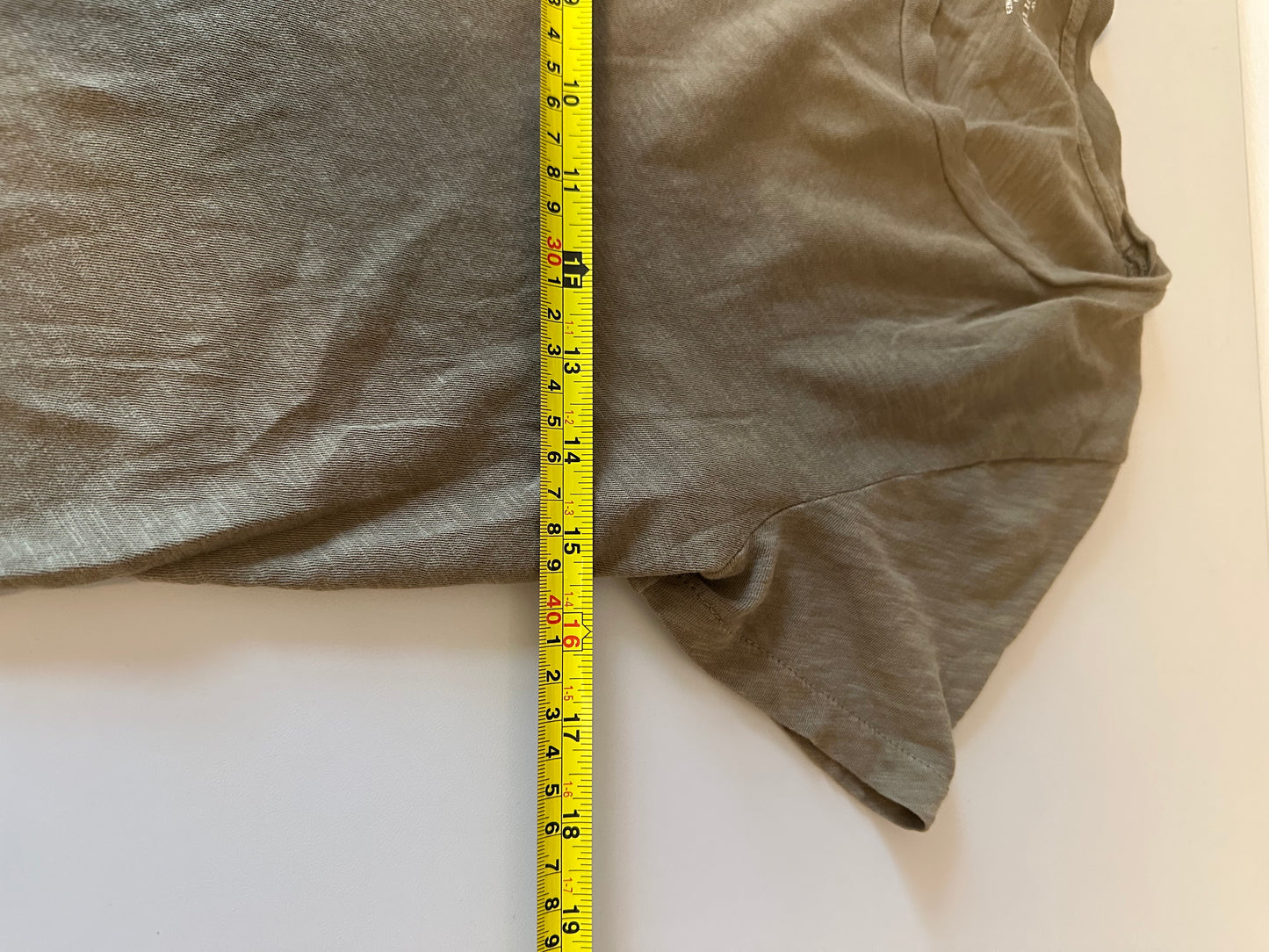 J. Crew Vintage Cotton T-Shirt I  Olive Green | Size Medium