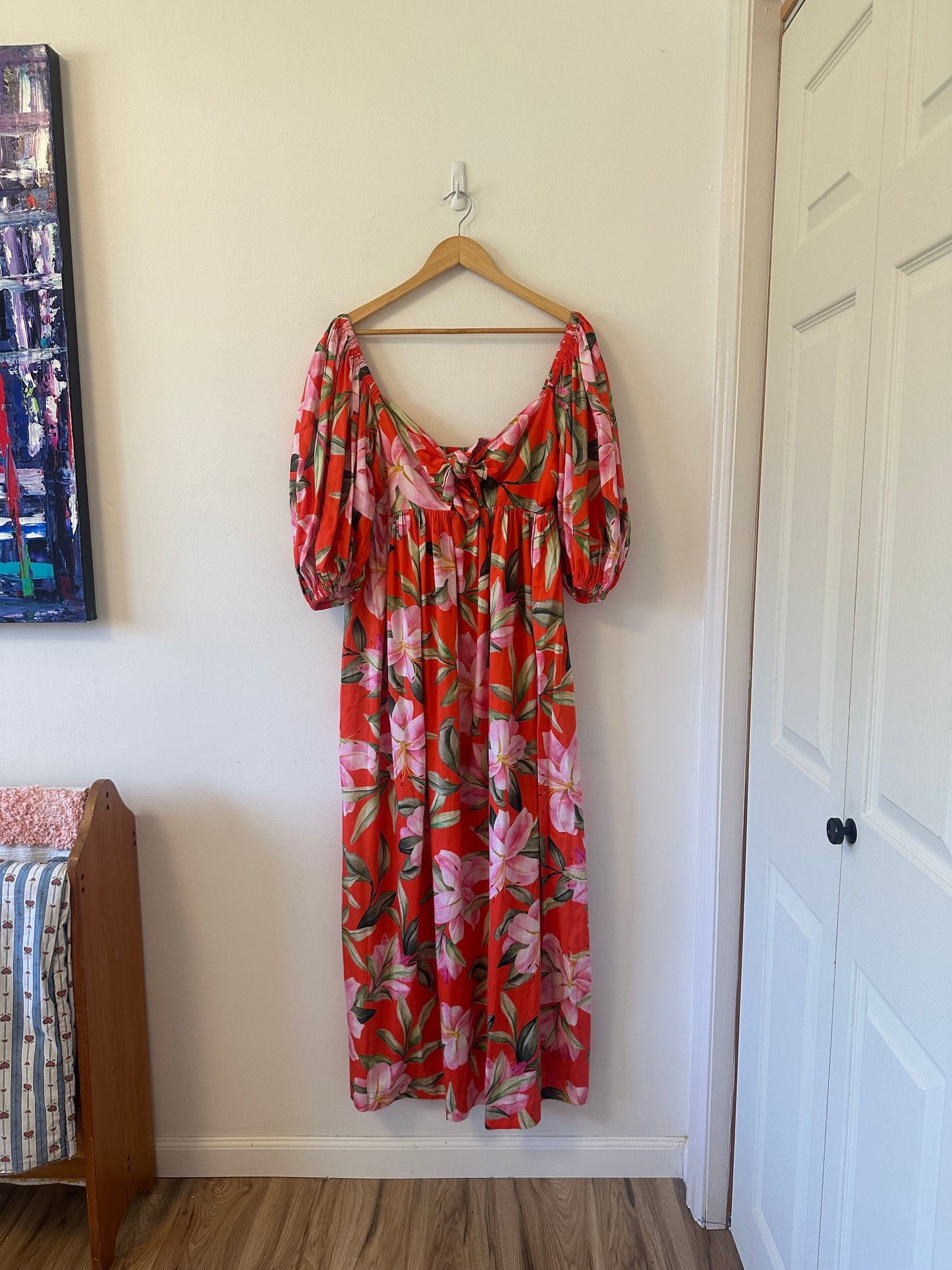 Mara Hoffman Violet Dress in Lilly Floral | Size Medium