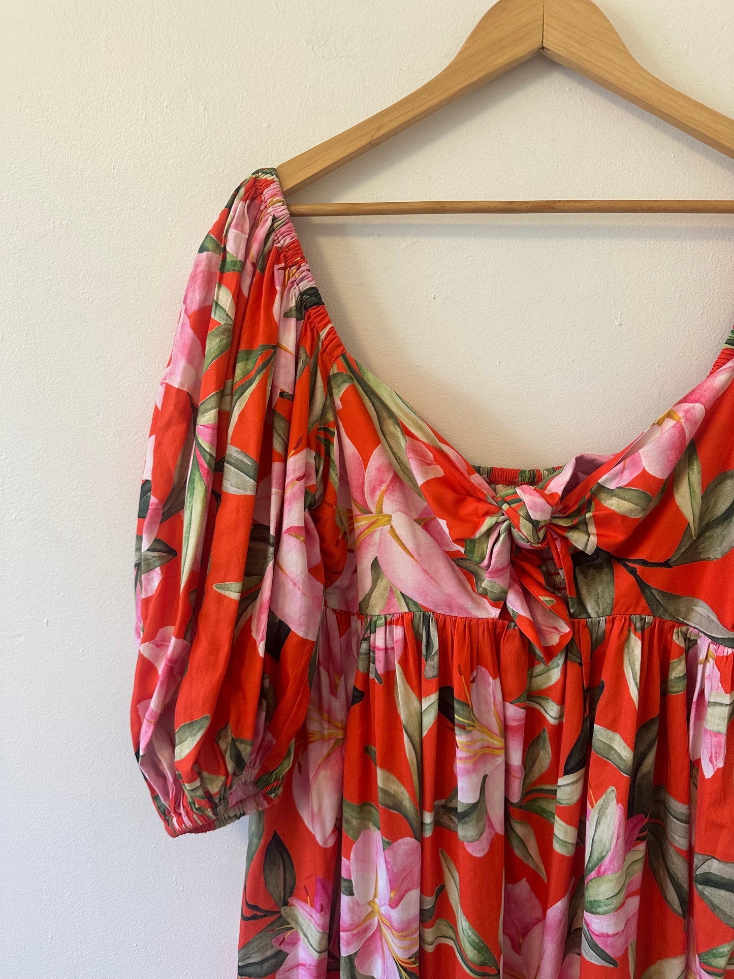 Mara Hoffman Violet Dress in Lilly Floral | Size Medium