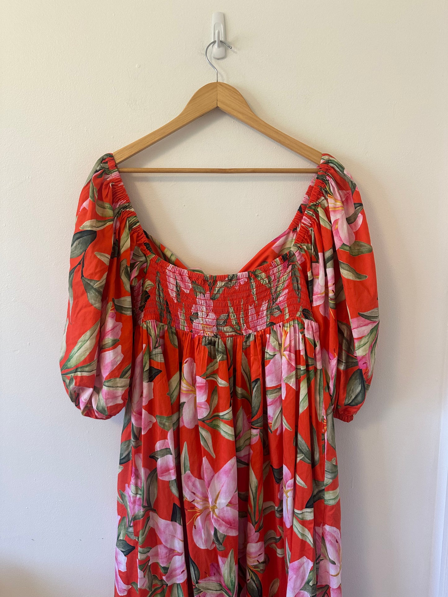 Mara Hoffman Violet Dress in Lilly Floral | Size Medium