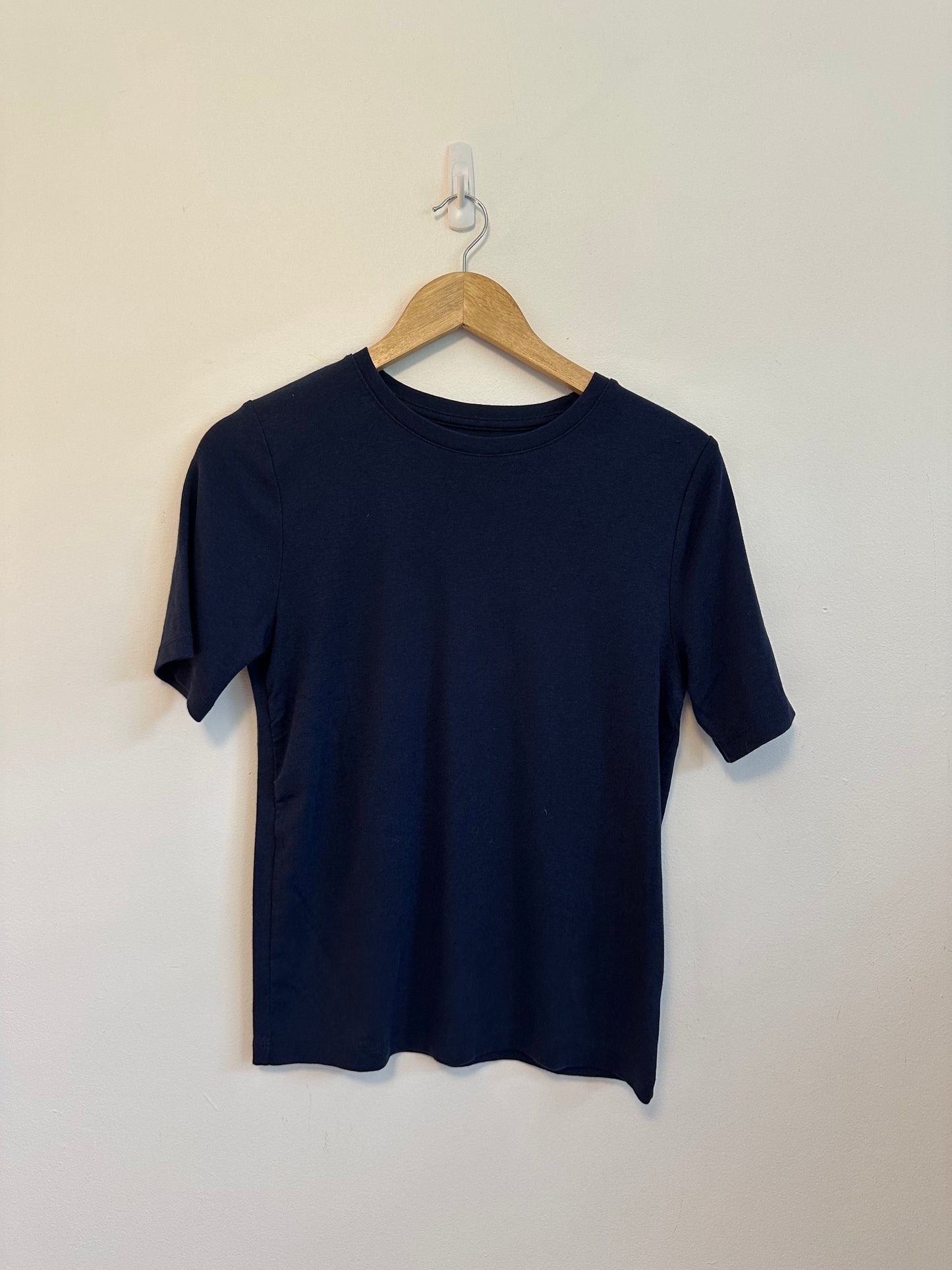 Gap Navy Blue Crew Neck Short Sleeve Modern T-Shirt | Size Large