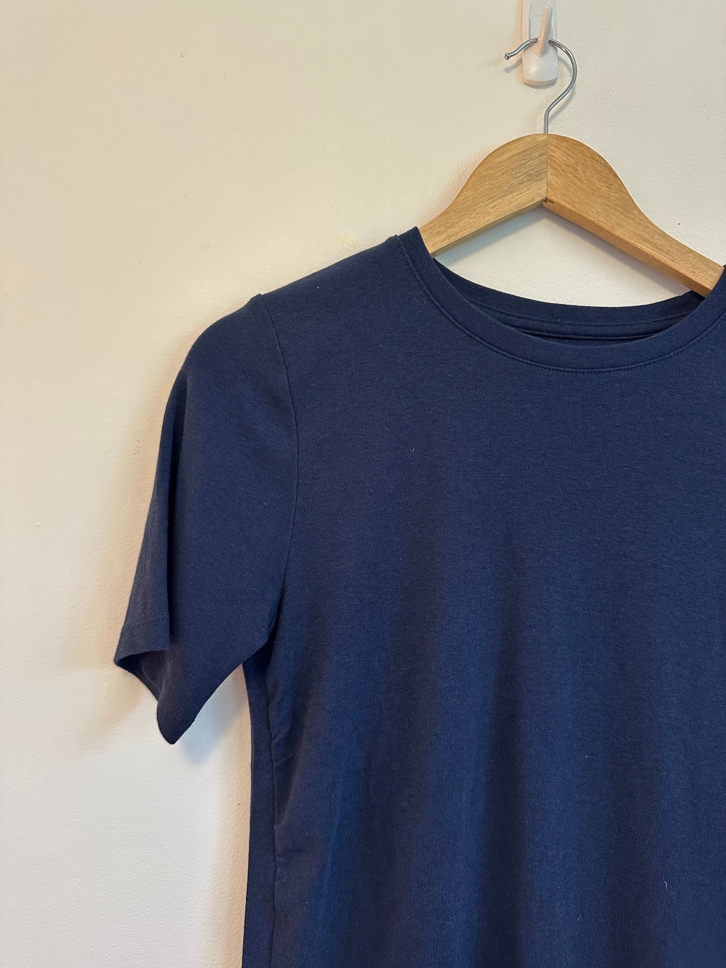 Gap Navy Blue Crew Neck Short Sleeve Modern T-Shirt | Size Large