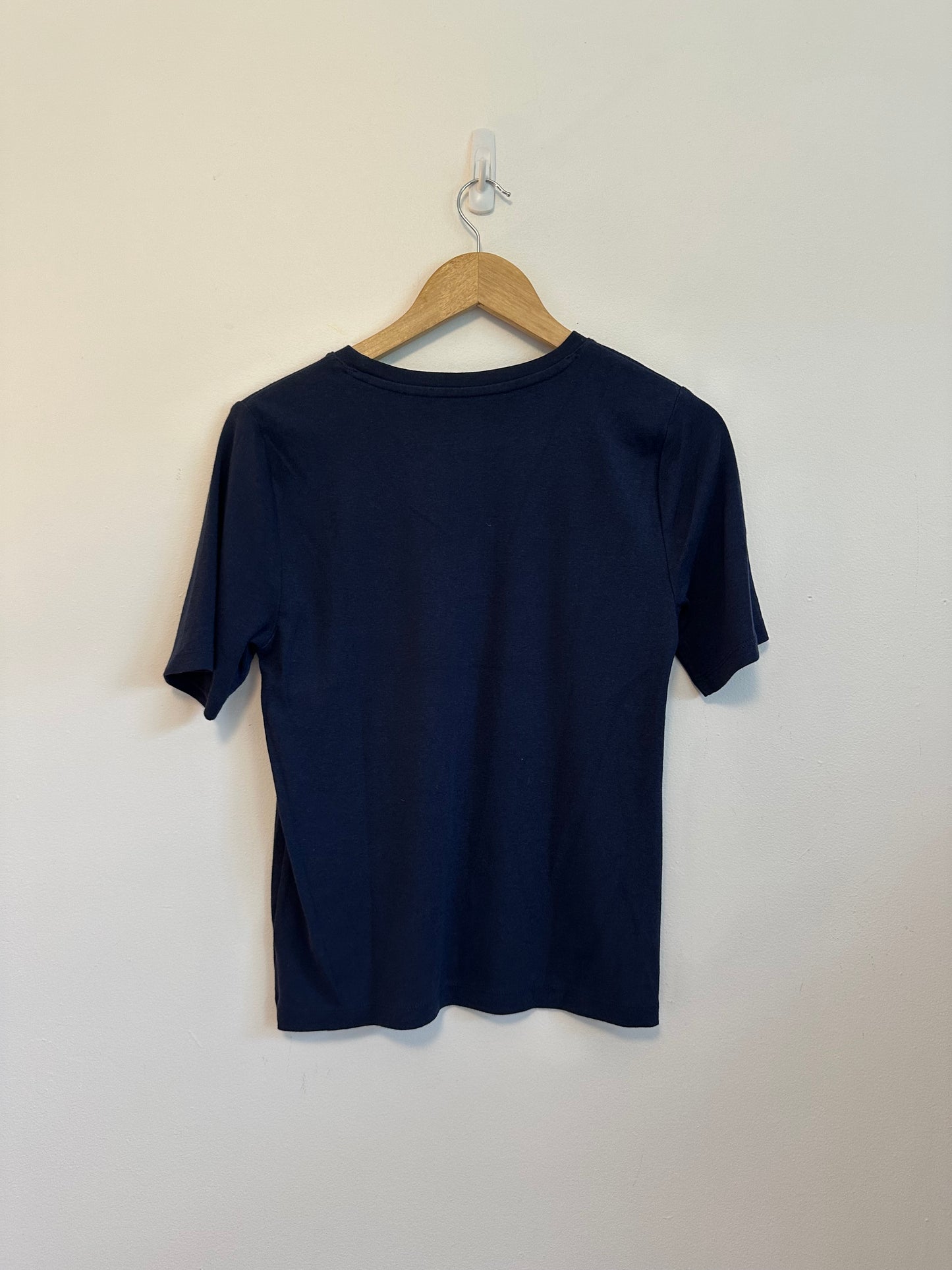 Gap Navy Blue Crew Neck Short Sleeve Modern T-Shirt | Size Large