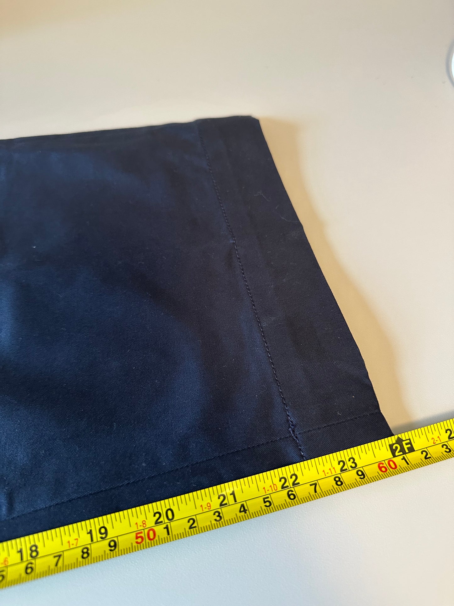 Banana Republic Navy Blue Pleated Wide Leg Cropped Trousers | Size 6 Petite