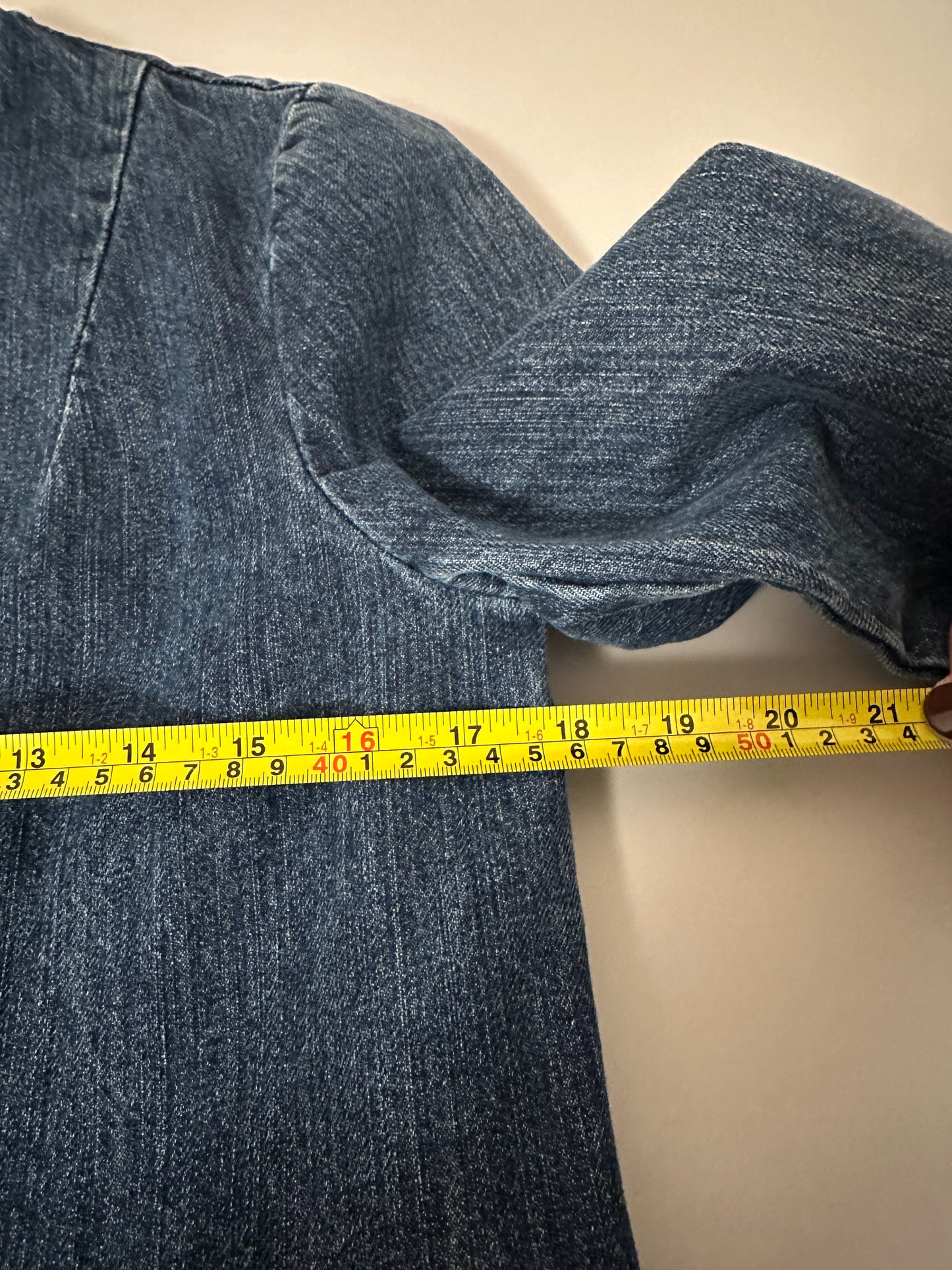 Carleen Birdie Duster in Pacific Blue Denim | Size Medium