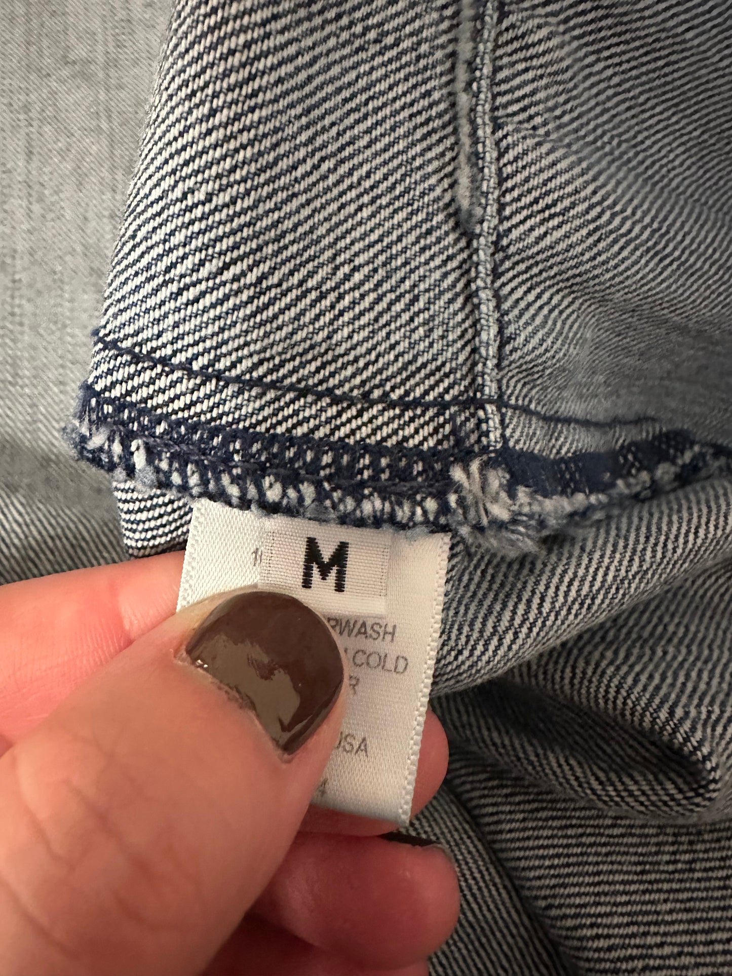 Carleen Birdie Duster in Pacific Blue Denim | Size Medium