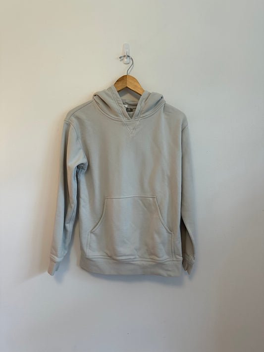 Lululemon All Yours Cotton French Terry Hoodie in Light Gray | Size 4