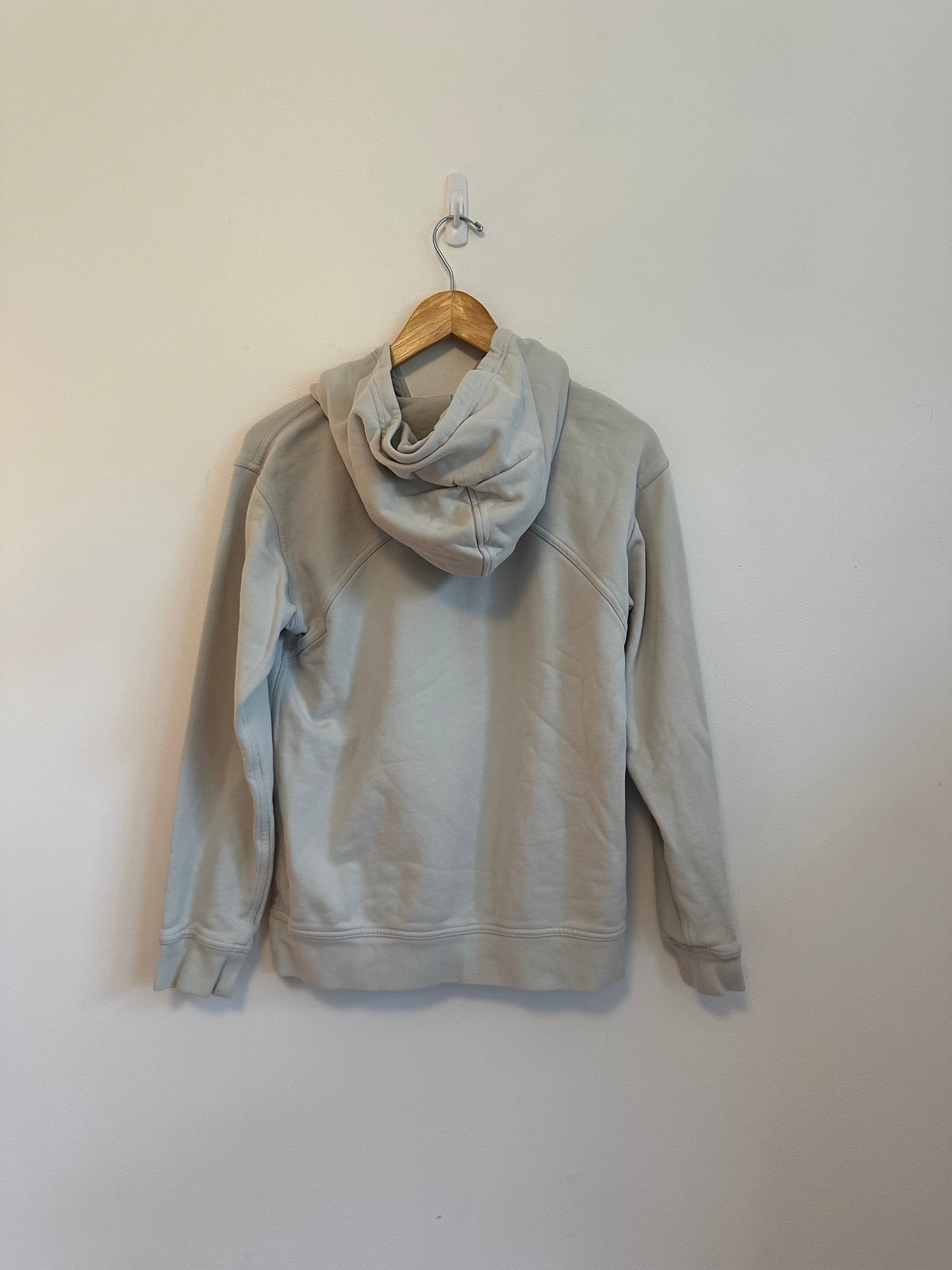 Lululemon All Yours Cotton French Terry Hoodie in Light Gray | Size 4