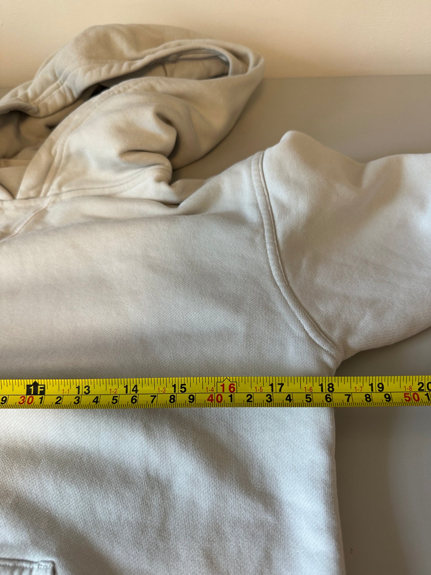 Lululemon All Yours Cotton French Terry Hoodie in Light Gray | Size 4