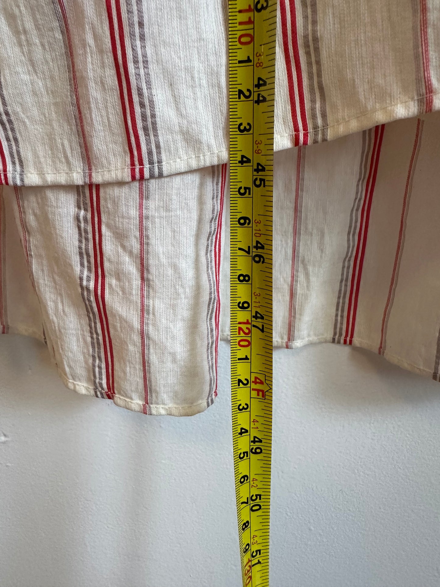 Zara Long Sleeve Striped Dress | Size Medium