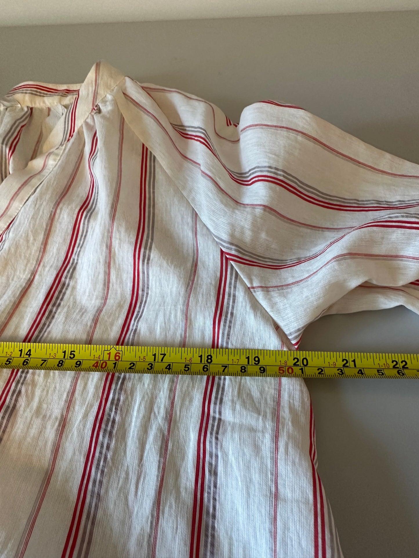 Zara Long Sleeve Striped Dress | Size Medium
