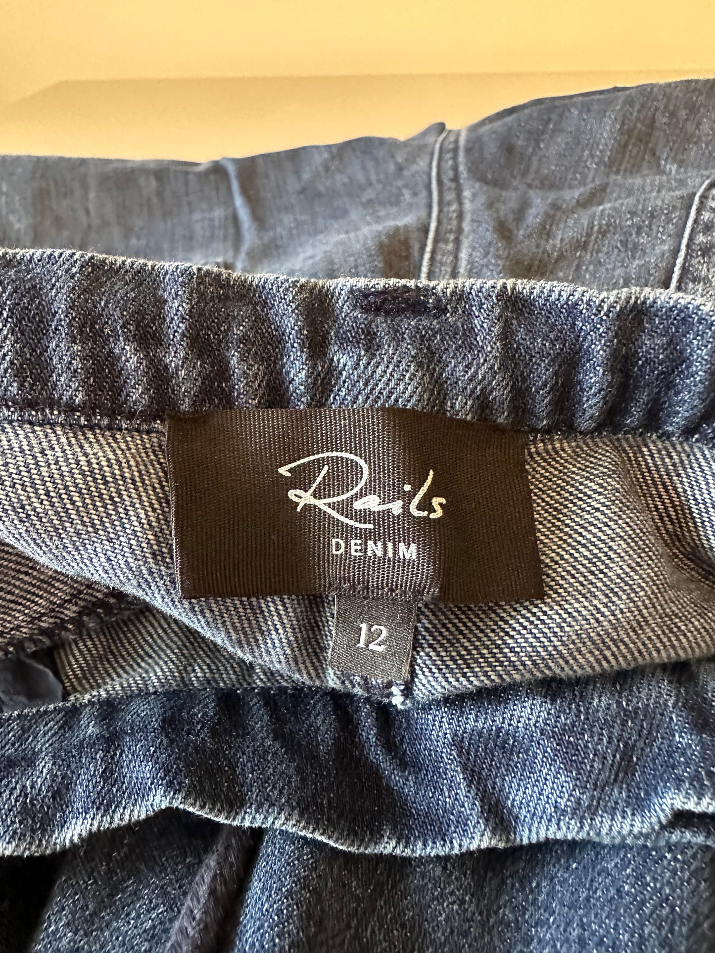 Rails Oceana Wide Leg Drawstring Waist Jeans | Size 12