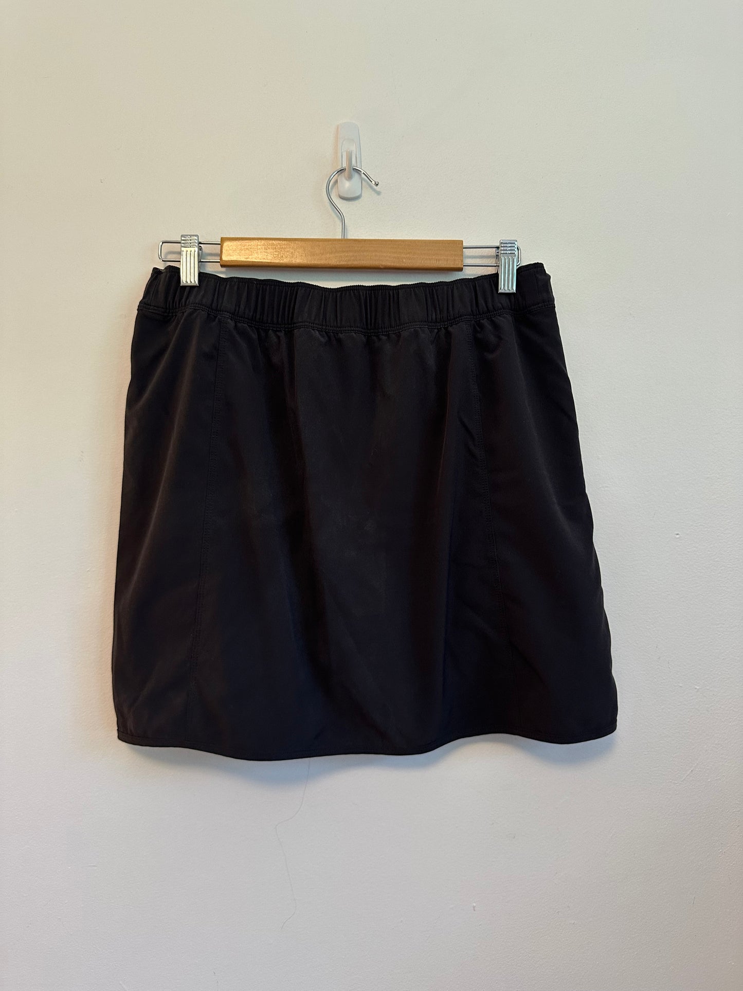 Patagonia Happy Hike Active Hiking Skort with Liner Shorts in Black