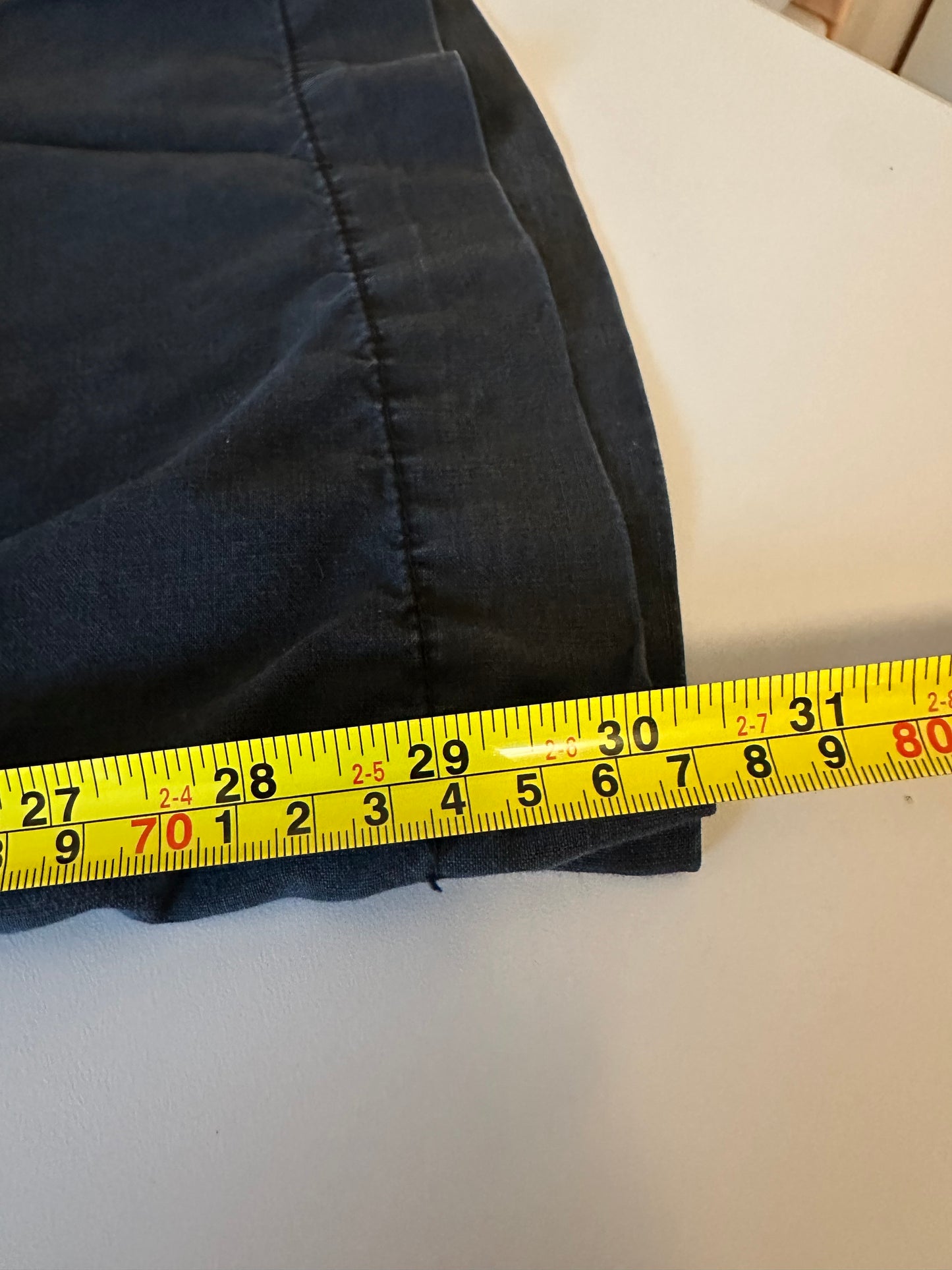 Bella Dahl Black Smocked Waist Wide Leg Pants | Size Large
