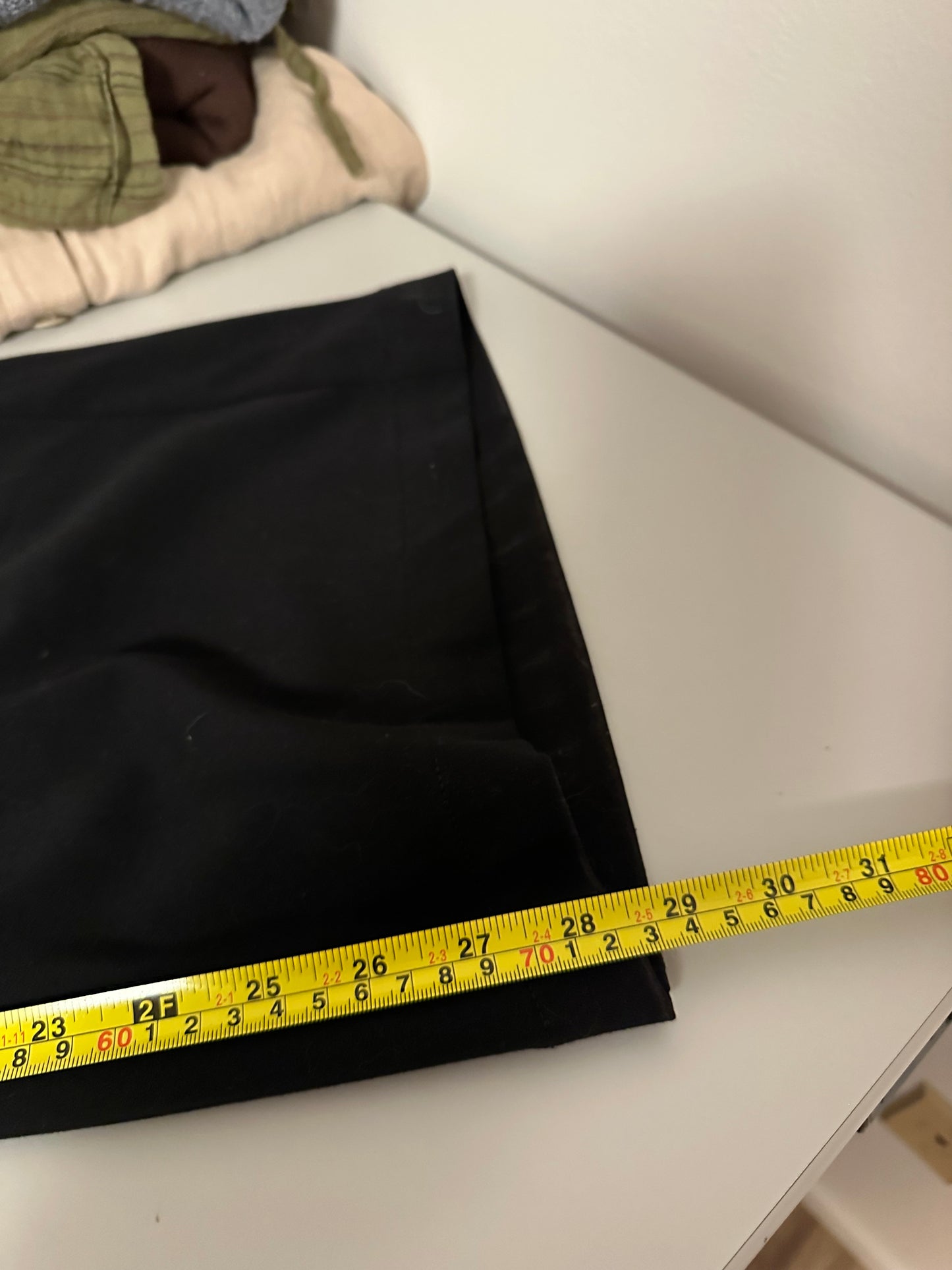 American Eagle Black Curvy Wide Leg Trousers | Size 8