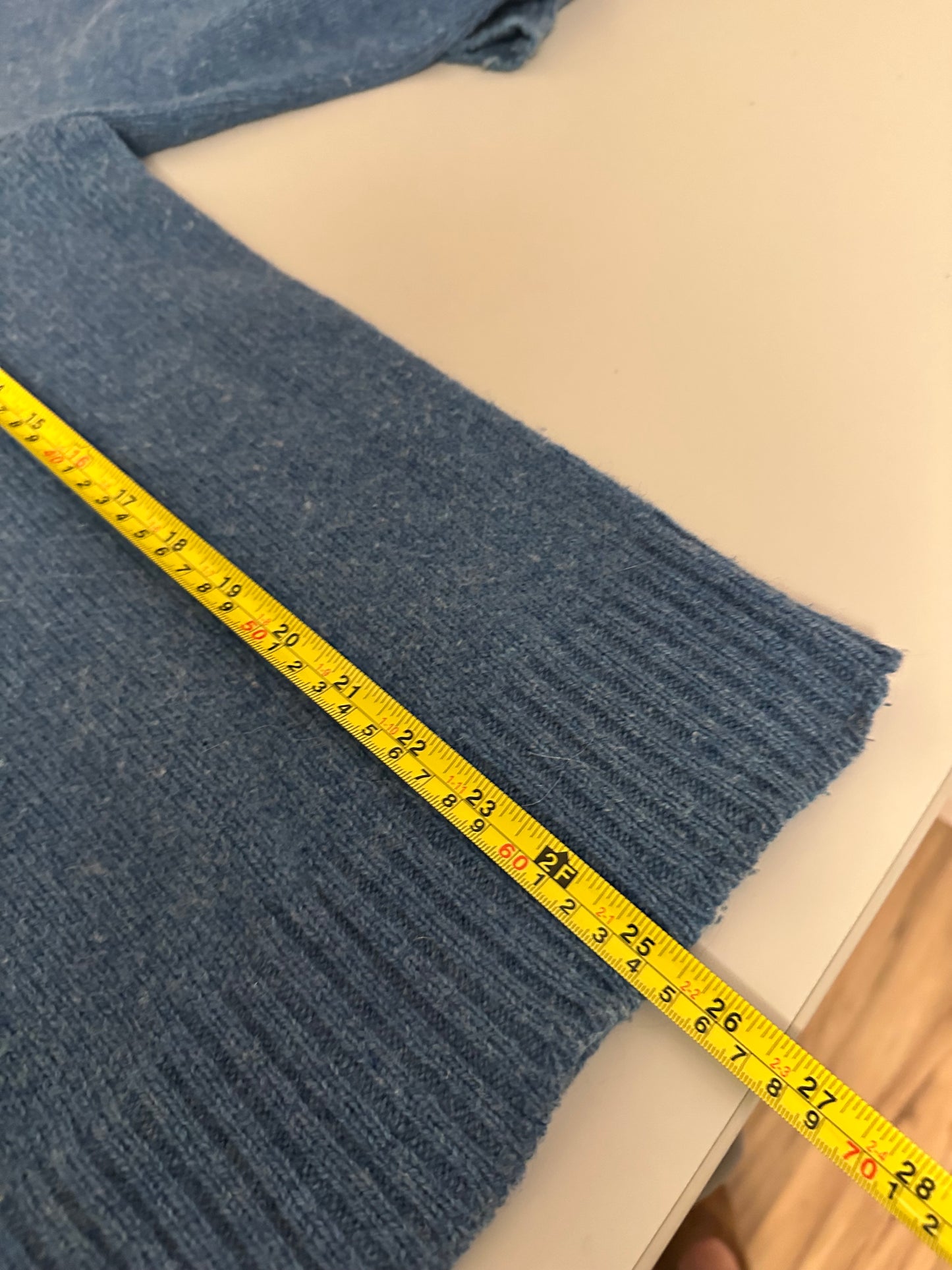 J. Todd Vintage Blue Crewneck Sweater | Size Large