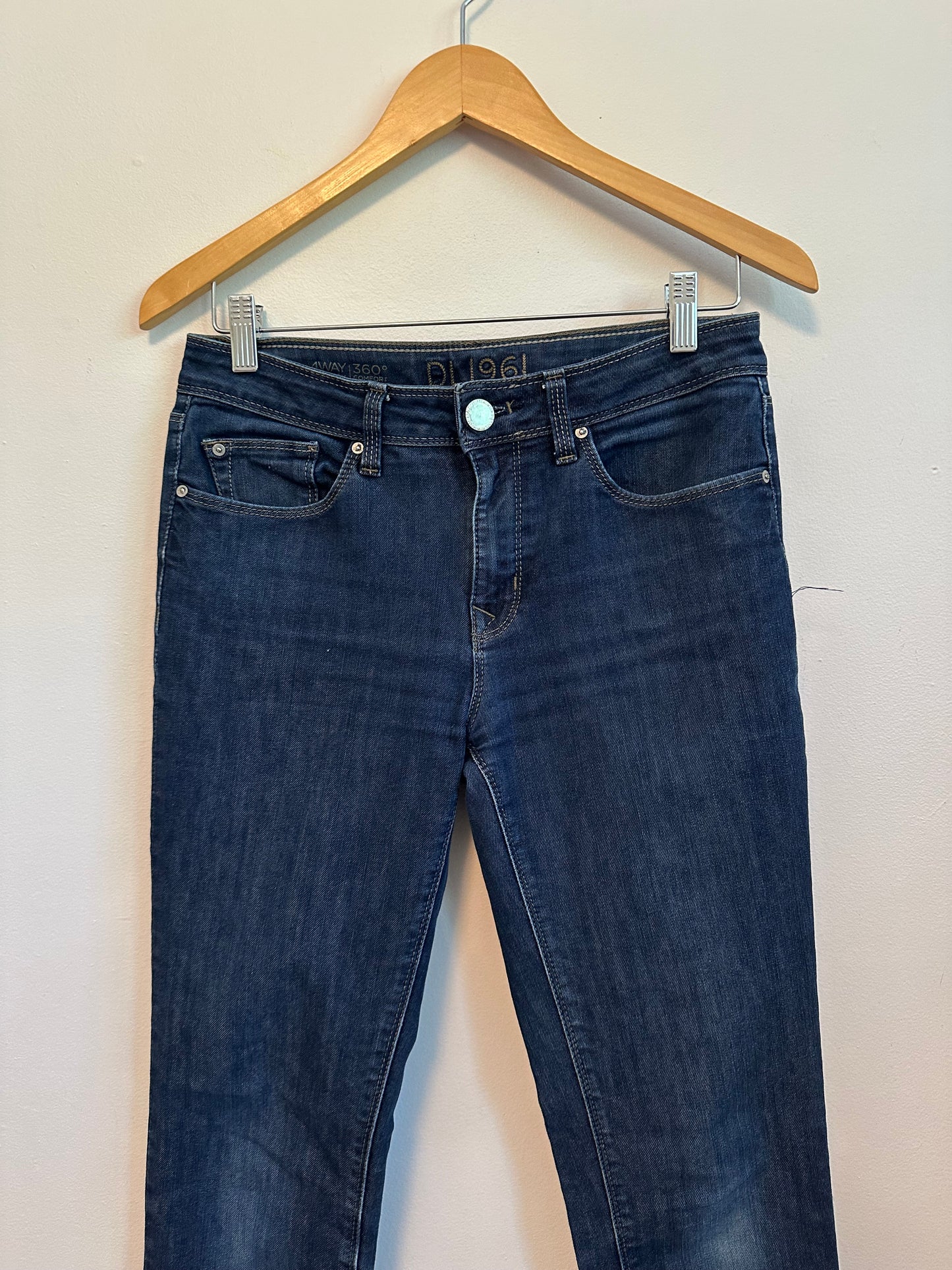 DL1961 Naomi High Rise Skinny Jeans in Crush Dark Wash | Size 29
