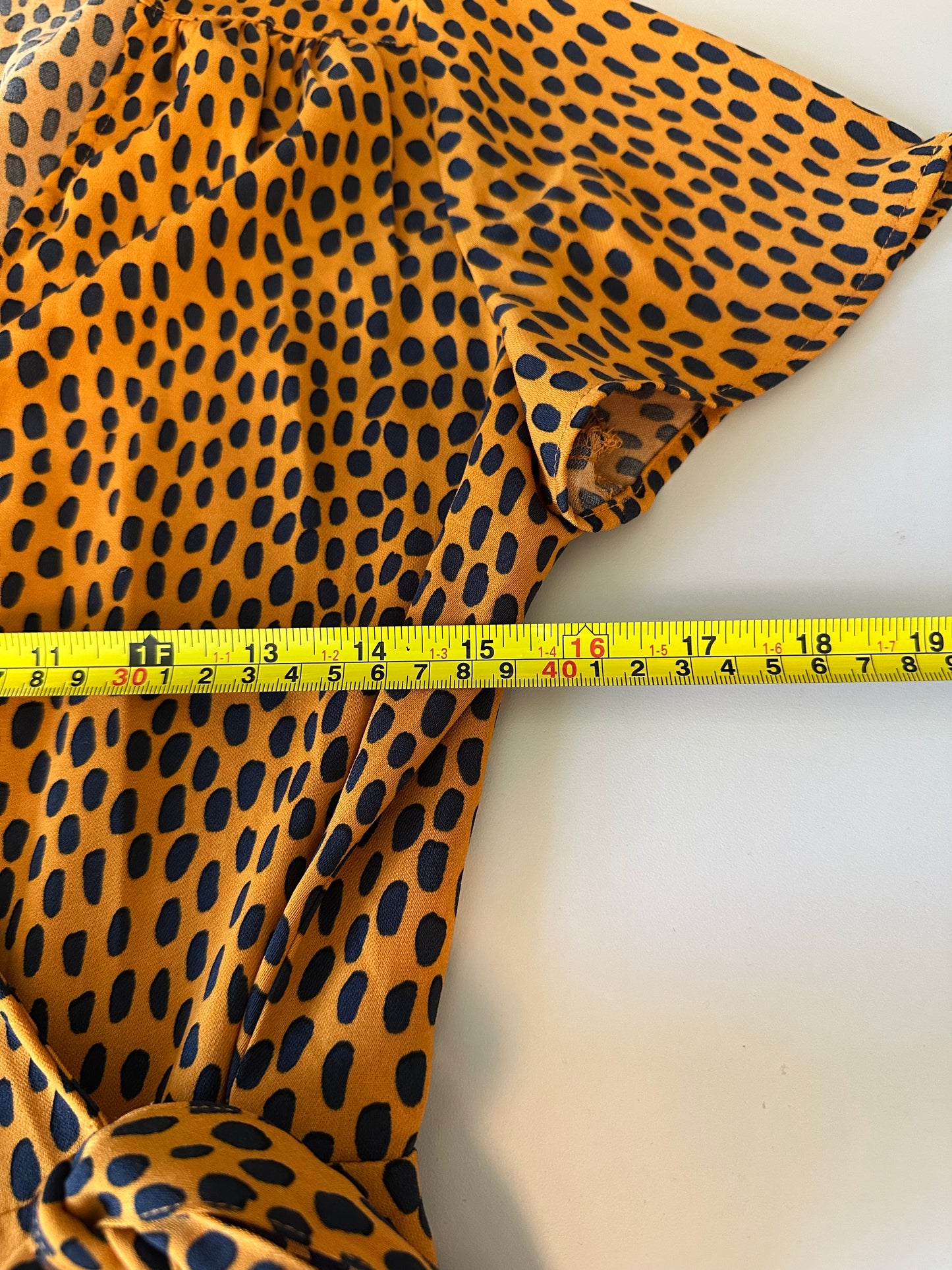 J. Crew Animal Print Short Sleeve Wrap Dress | Size 8