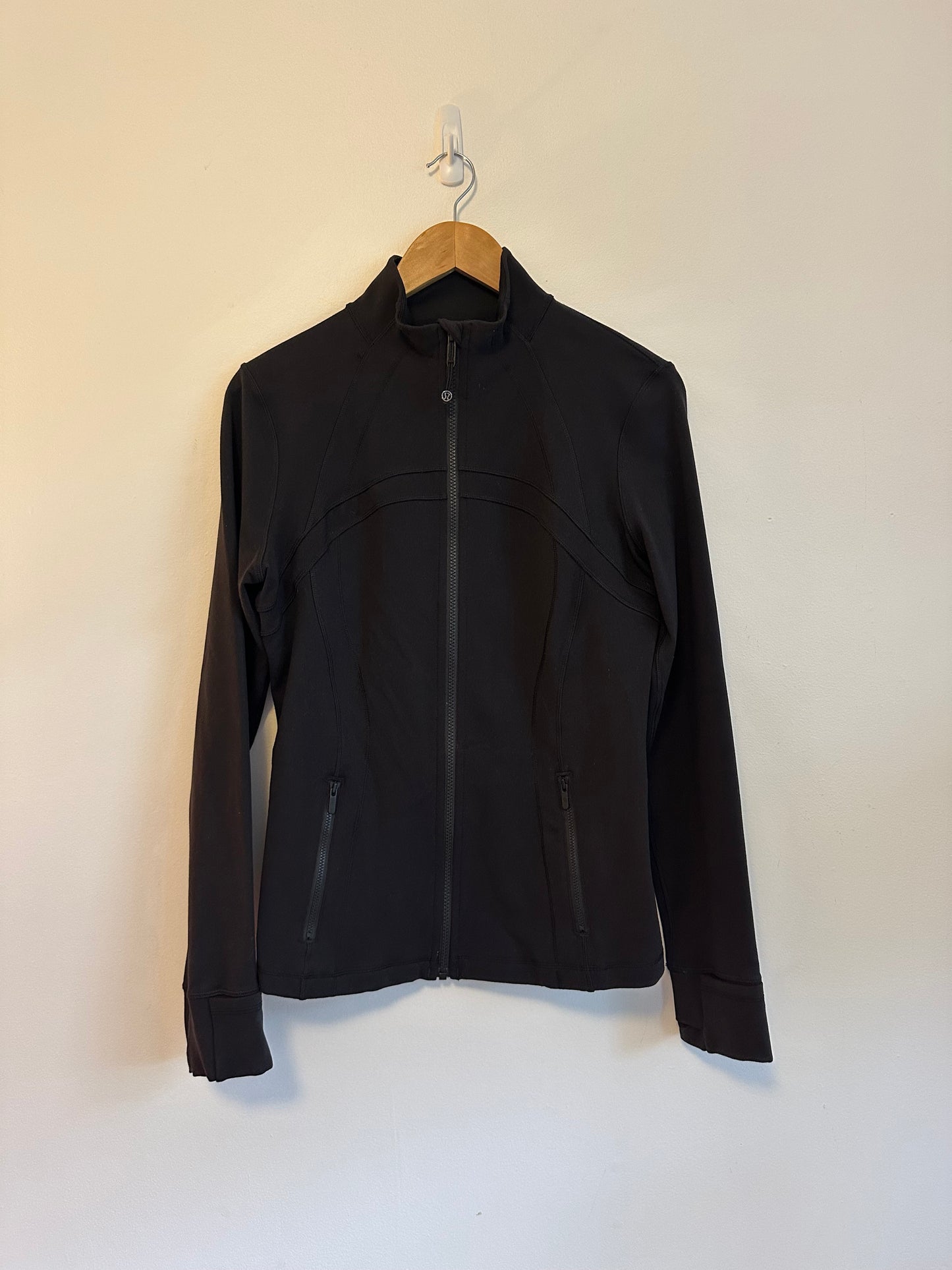 Lululemon Define Jacket in Black Luon | Size 12