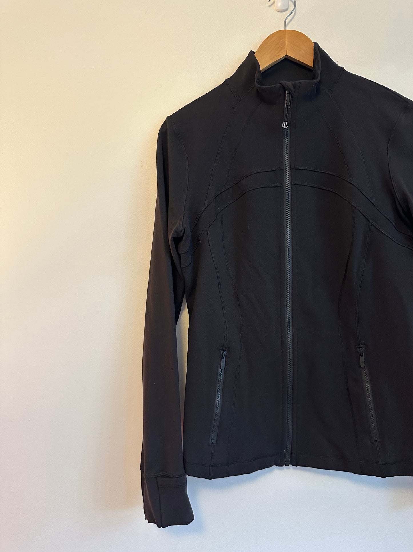 Lululemon Define Jacket in Black Luon | Size 12