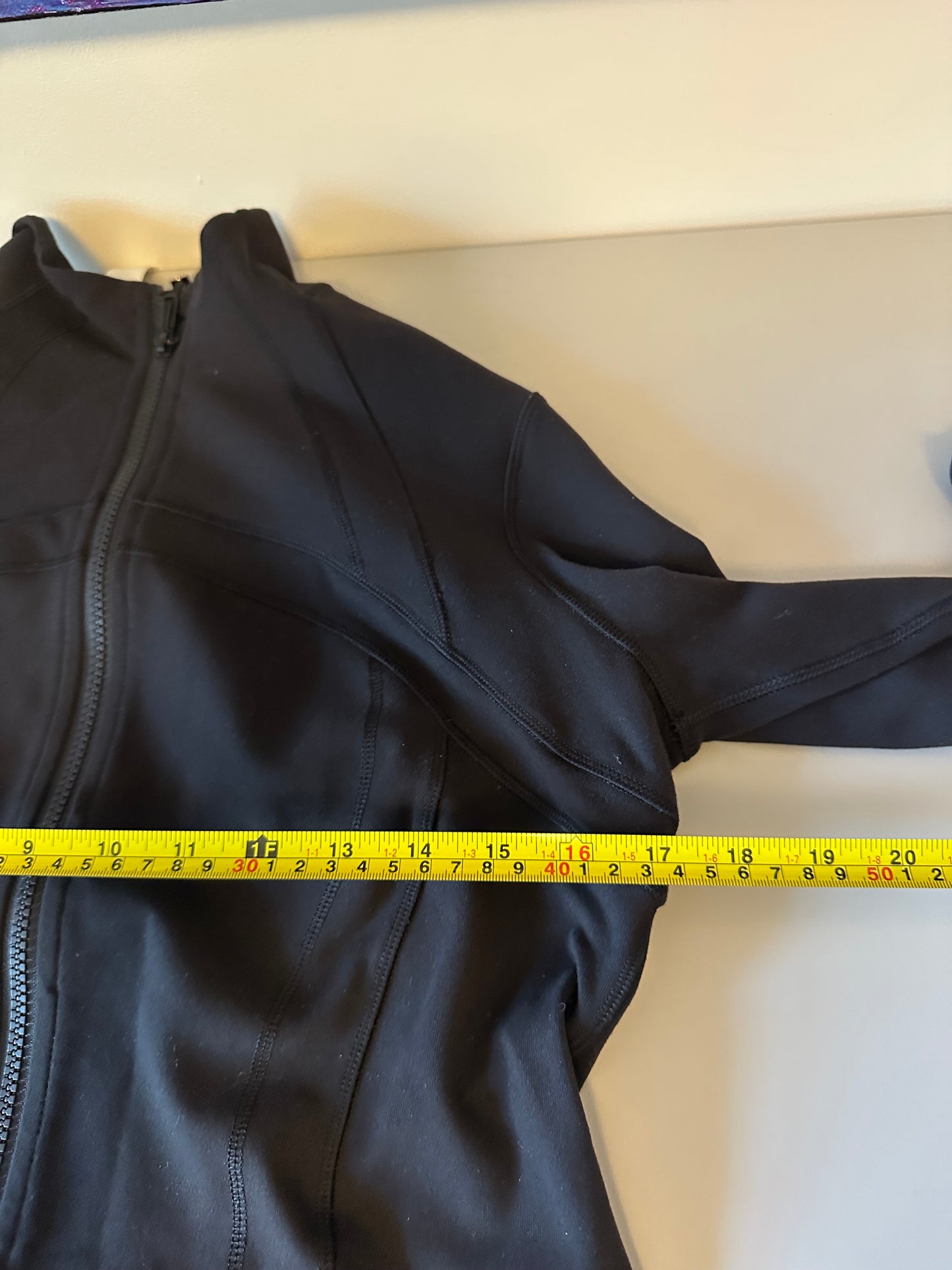 Lululemon Define Jacket in Black Luon | Size 12