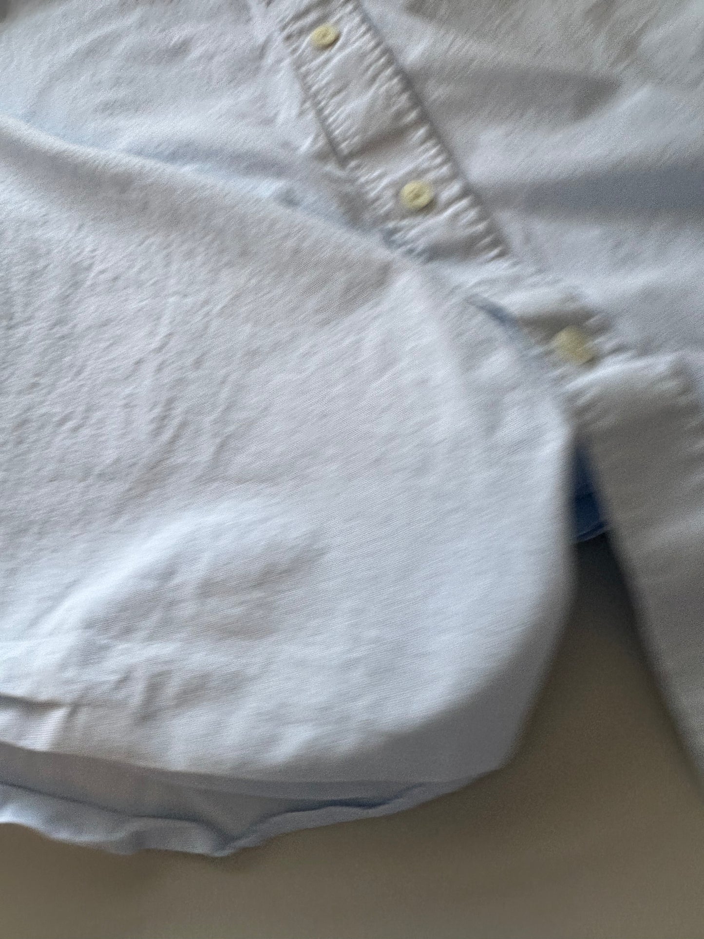 Banana Republic Blue Tailored Slim Fit Cotton Classic Button Down Shirt | Size Medium