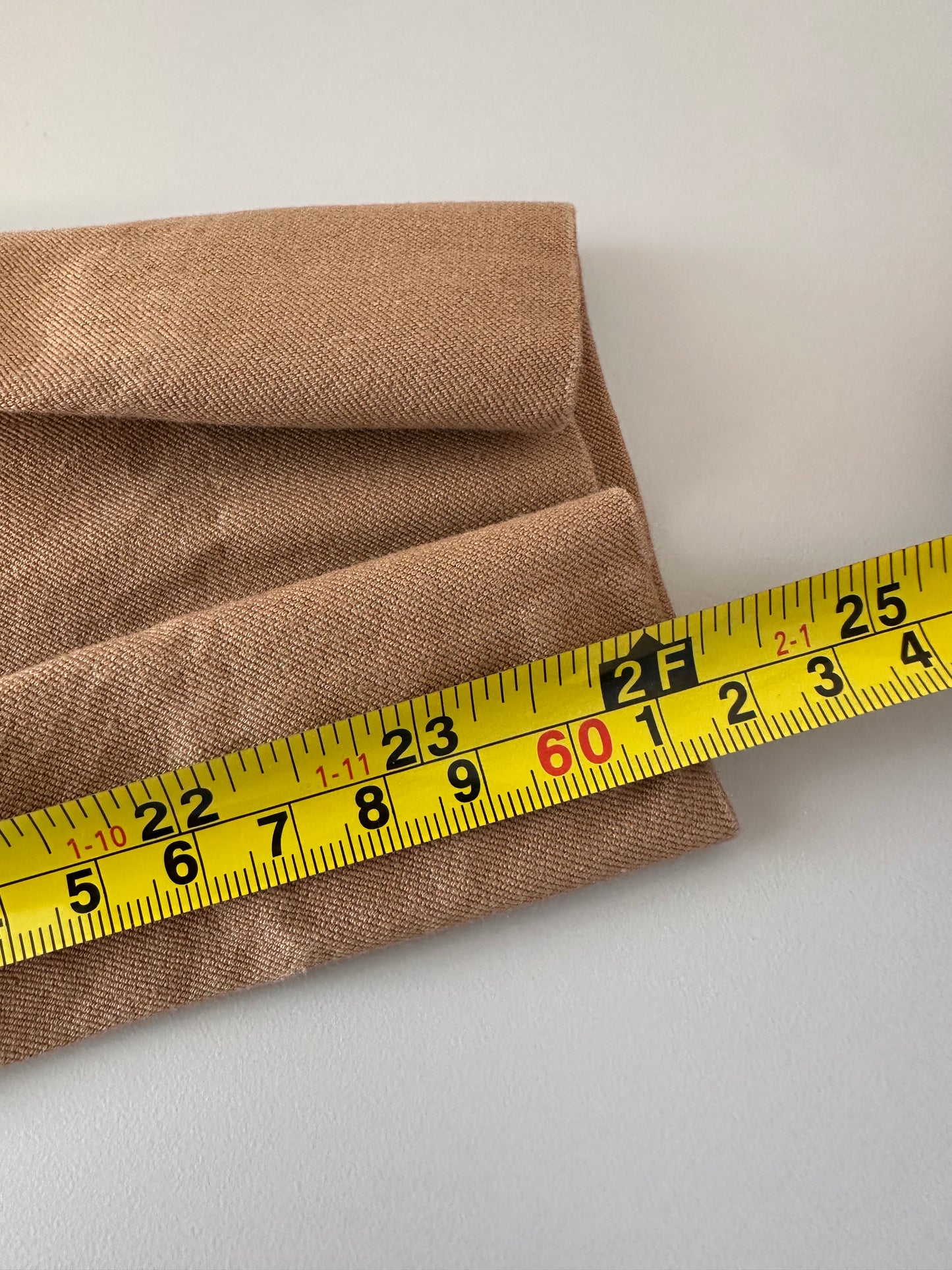 Banana Republic Tan Sloan Low Rise Straight Leg Trousers | Size 2