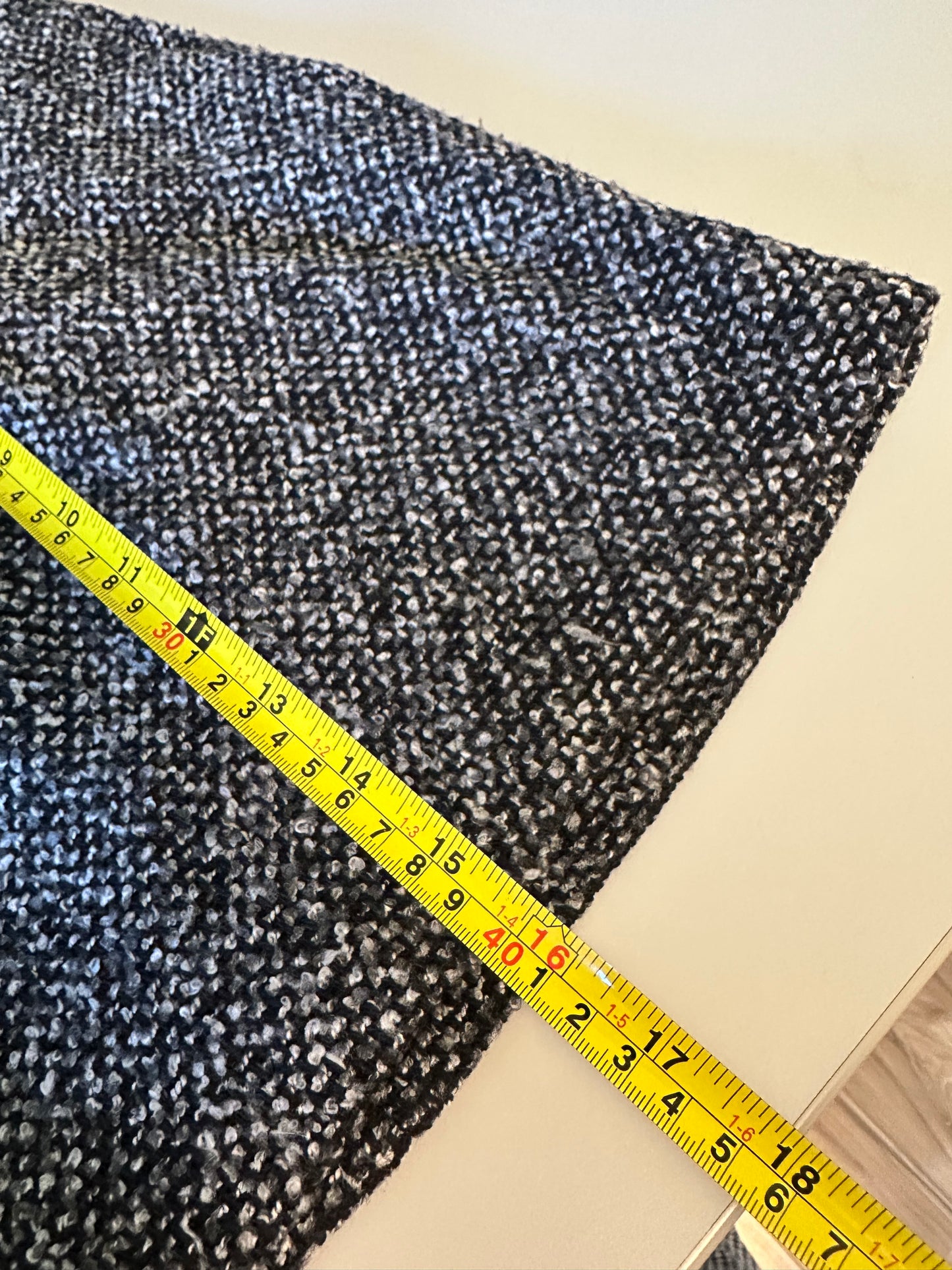 Brooklyn Industries Salt and Pepper Tweed Mini Skirt in Black and Grey | Size 4